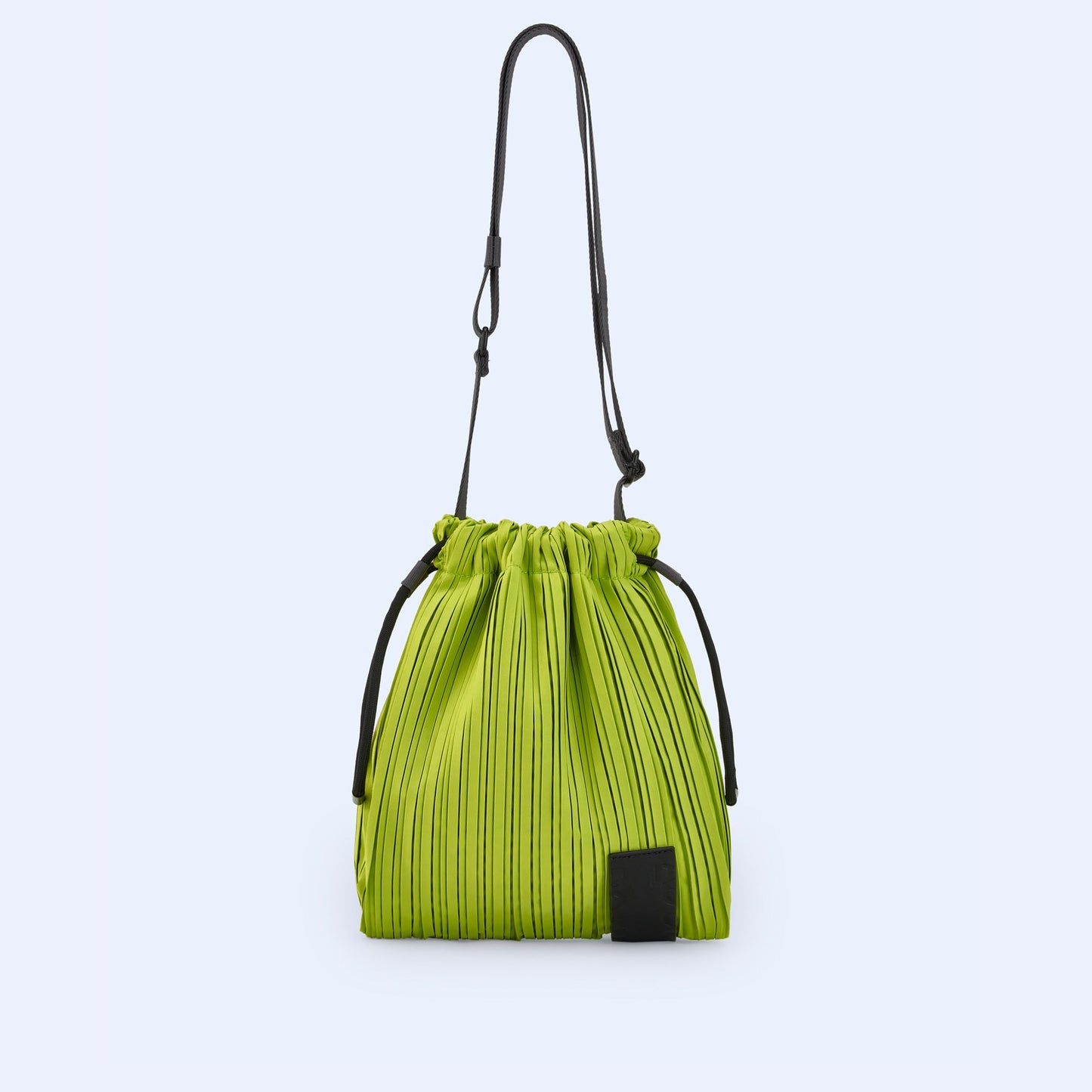 Pistachio Green Crinkle Small Shoulder Bag