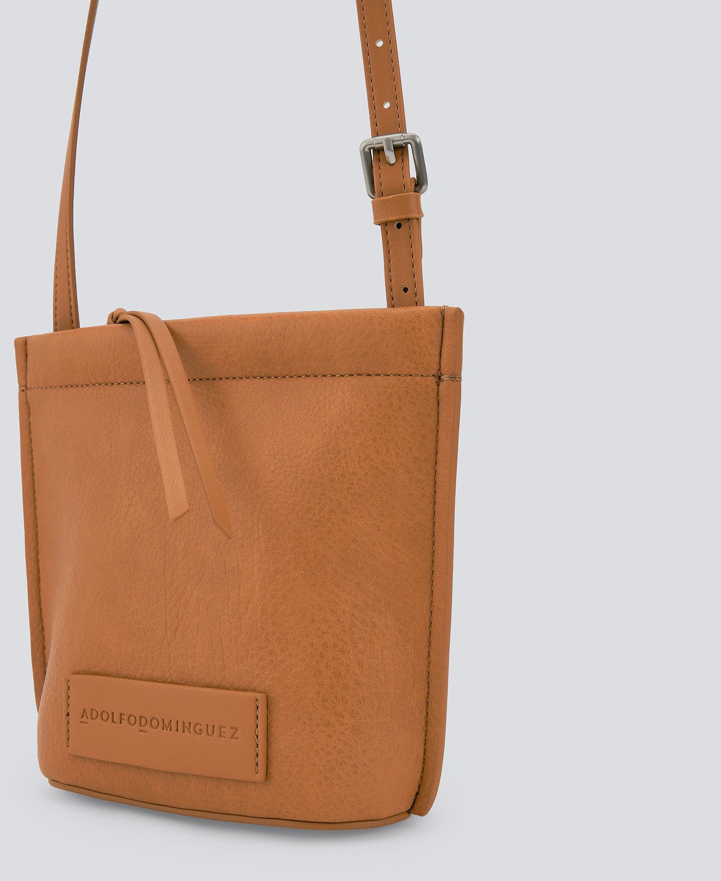 Orange Small Recycled Material Crossbody Bag