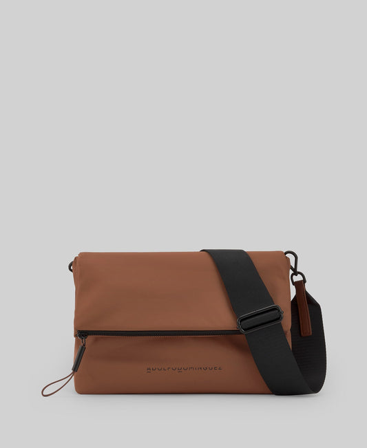 Flap medium crossbody  woman in brown