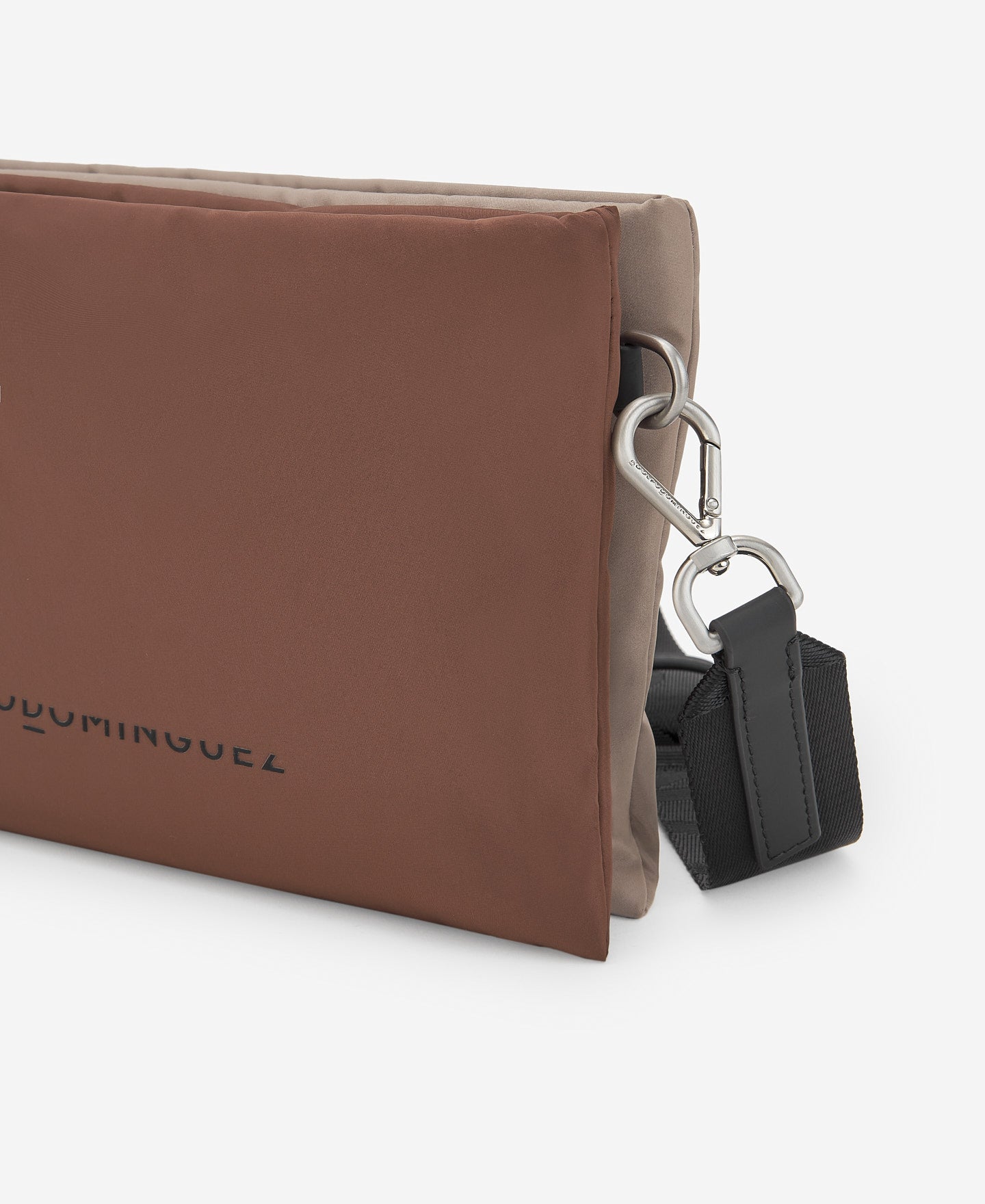 Brown Recycled Small Messenger Bag