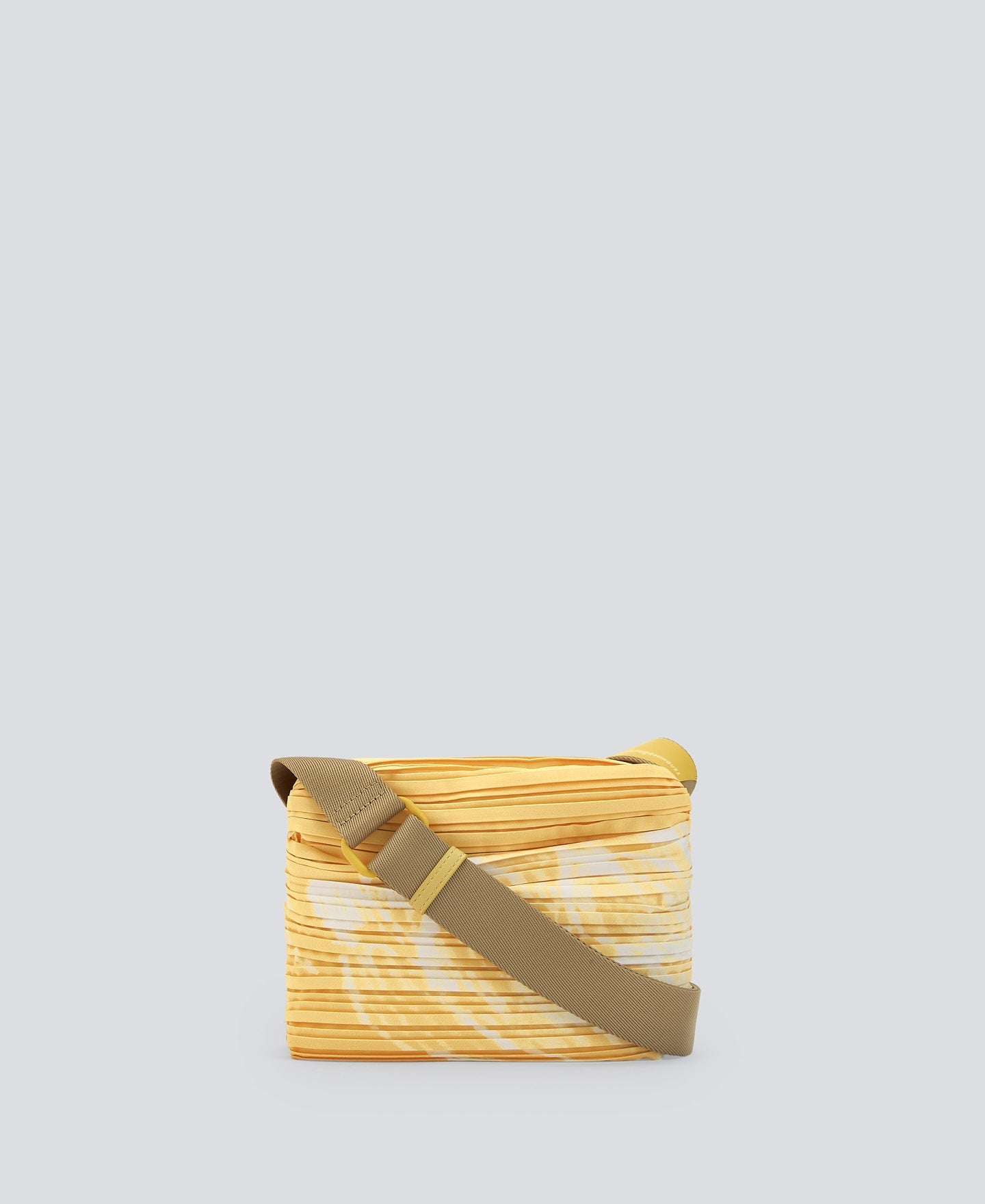 Light Yellow Recycled Crinkle Medium Bag