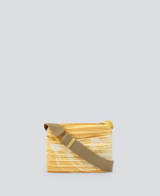 Light Yellow Recycled Crinkle Medium Bag