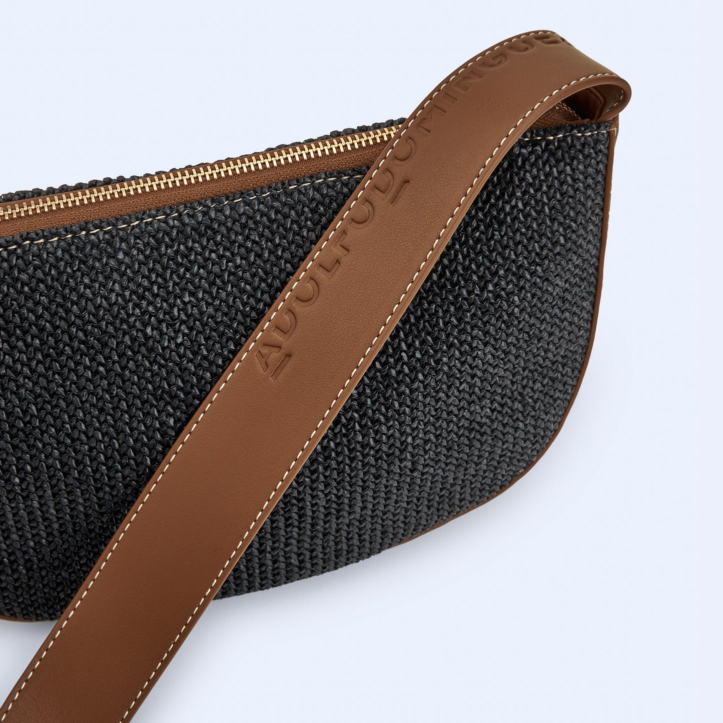 Braided Fabric Small Shoulder Bag