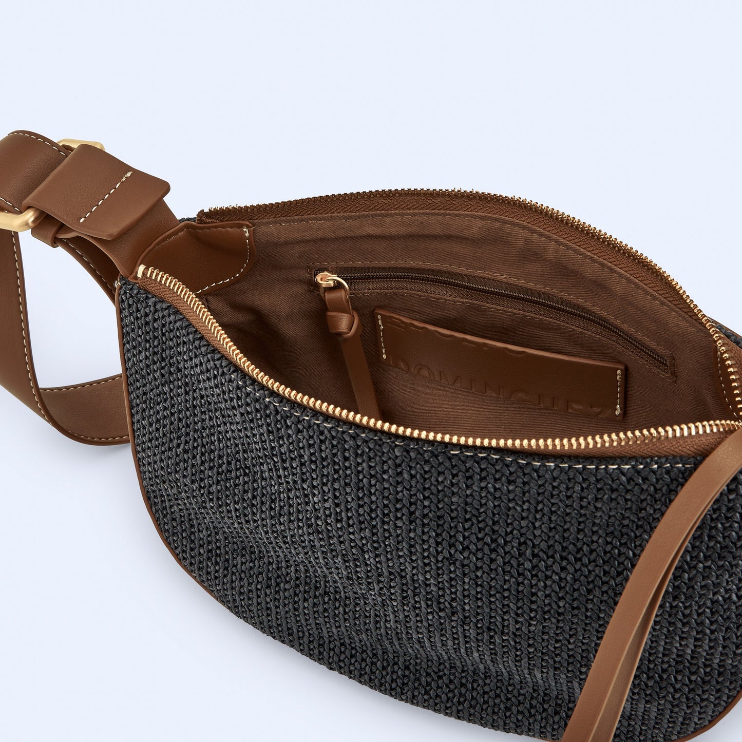 Braided Fabric Small Shoulder Bag