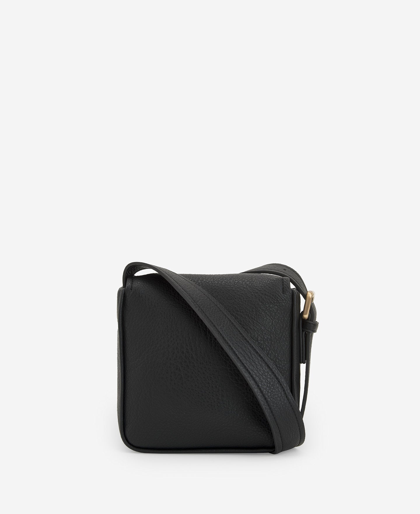 Small Shoulder Bag In Grain Texture