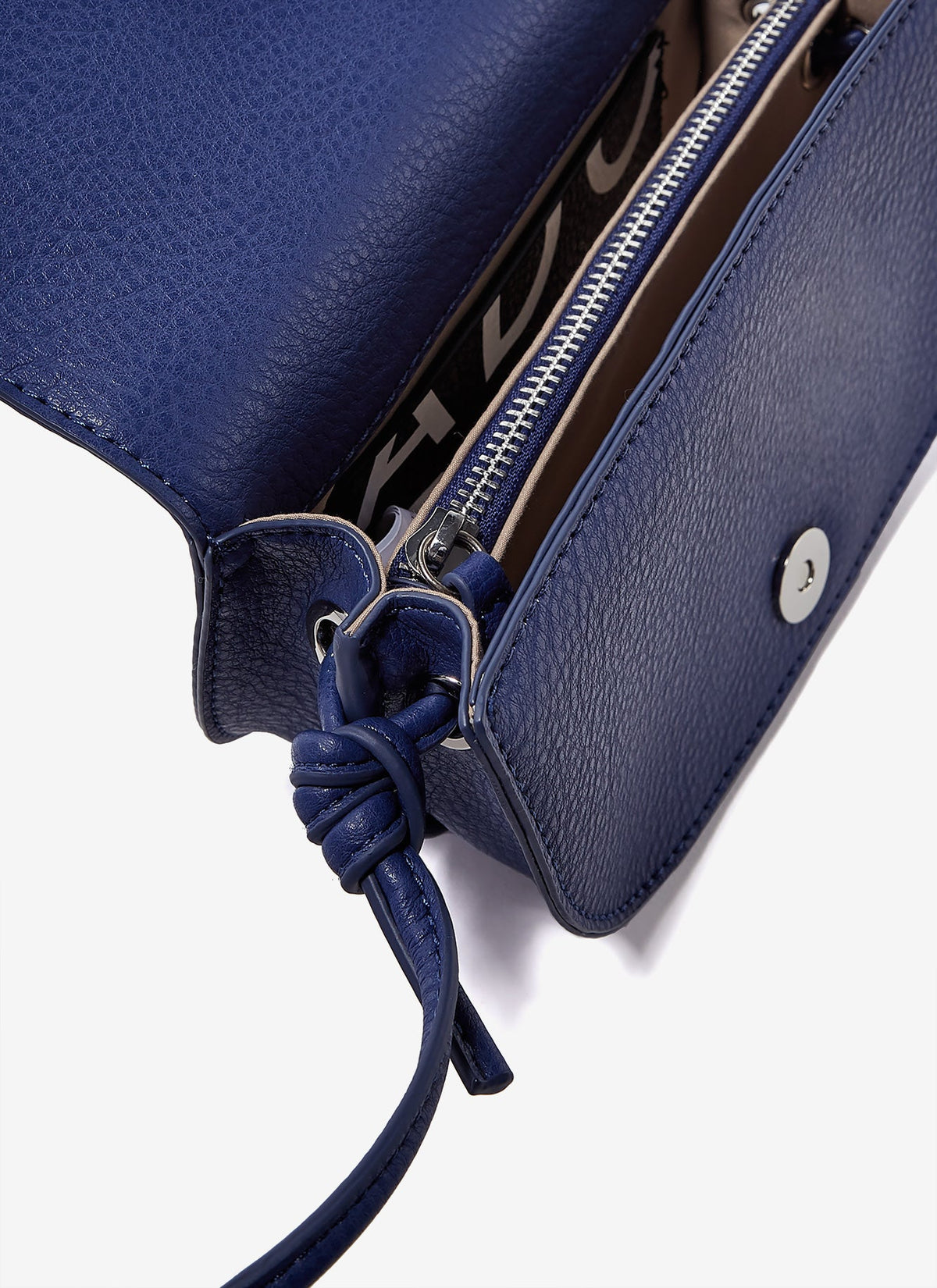 Matisse Blue Small Semi-Circular Crossbody Bag