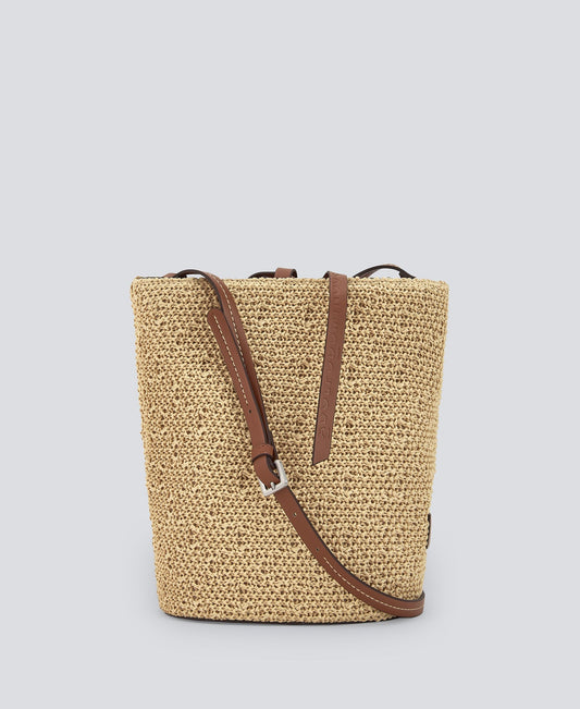 Natural Medium-Sized Braided Sack