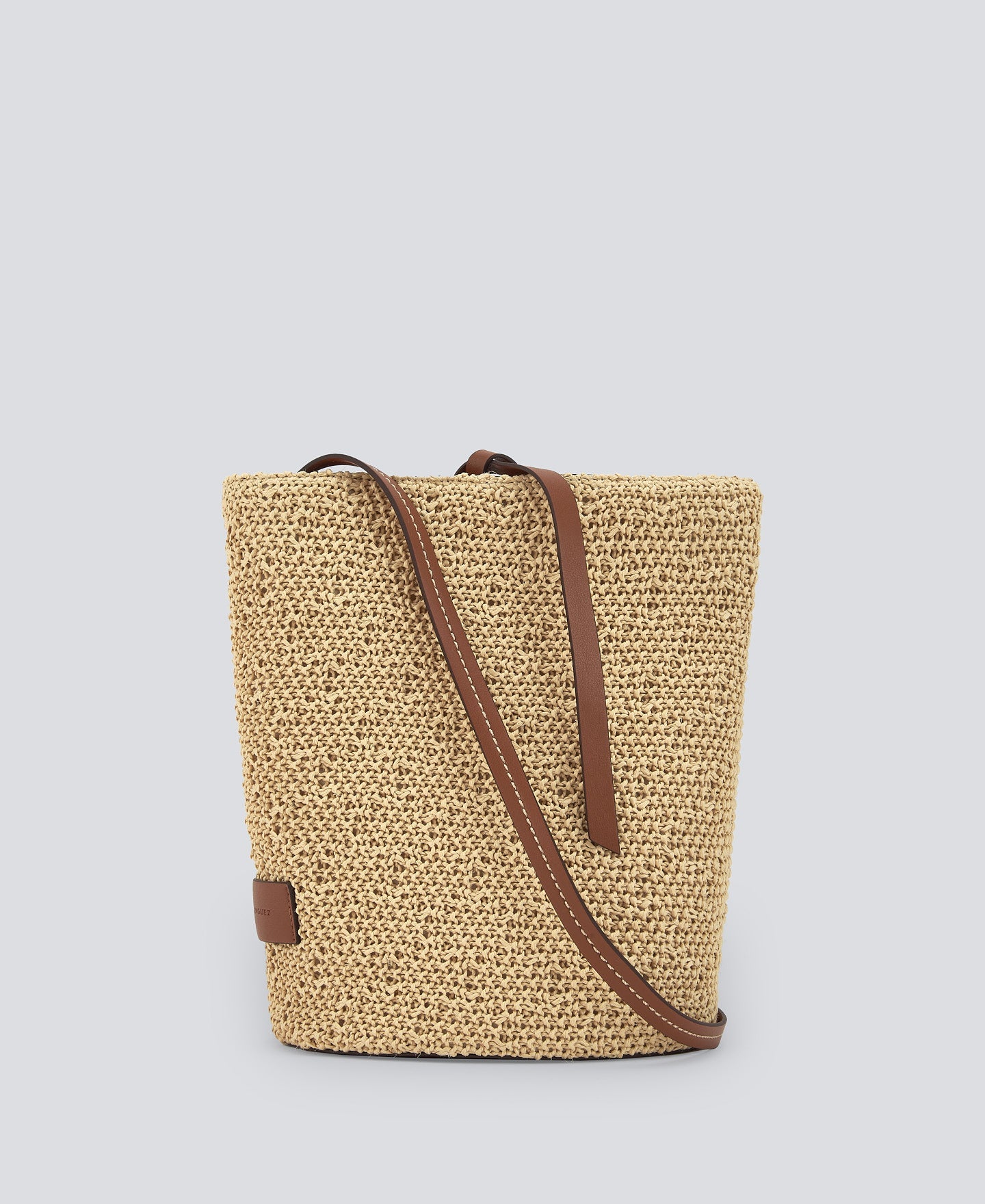 Natural Medium-Sized Braided Sack