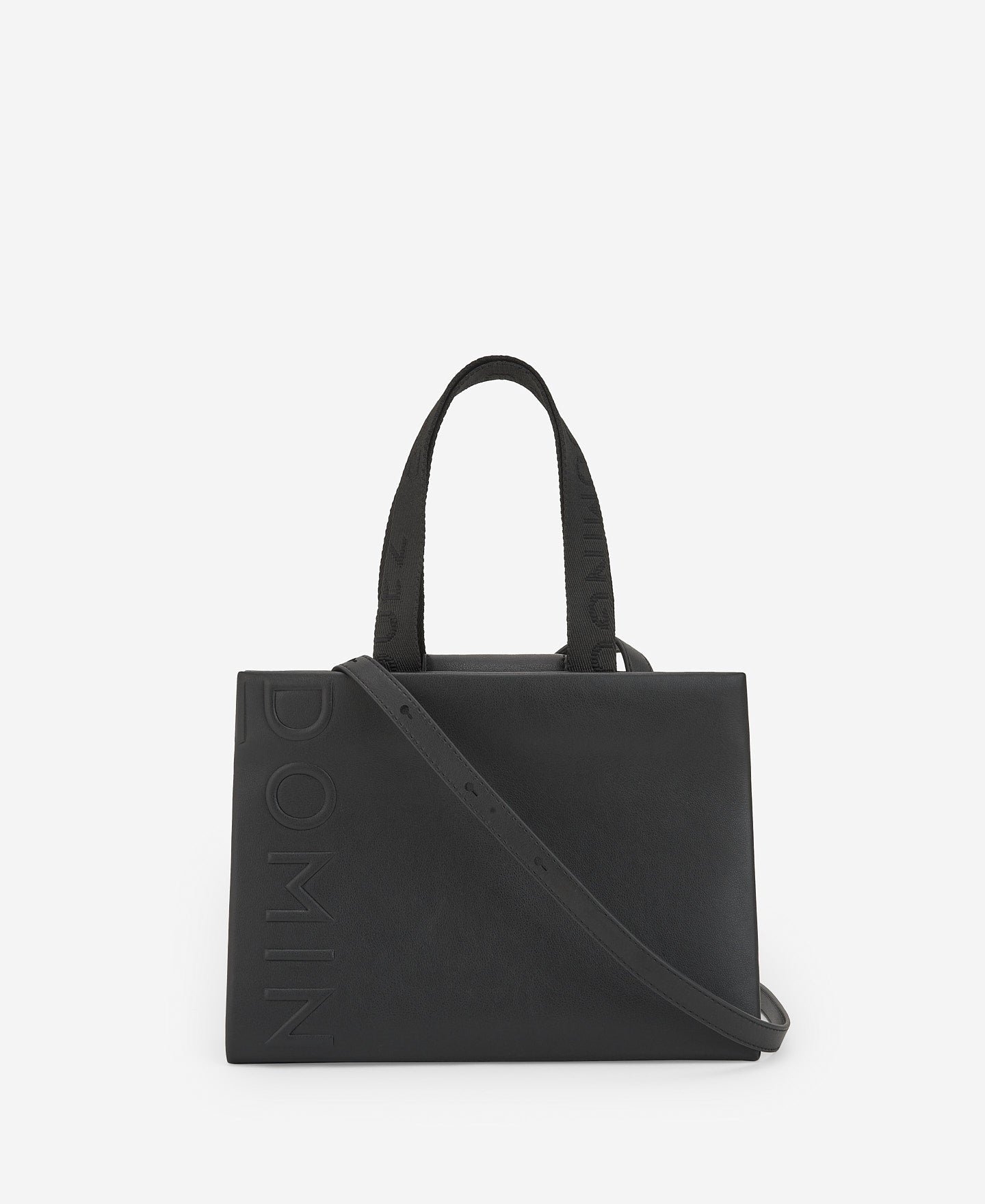Medium Black Shopper Bag For Women