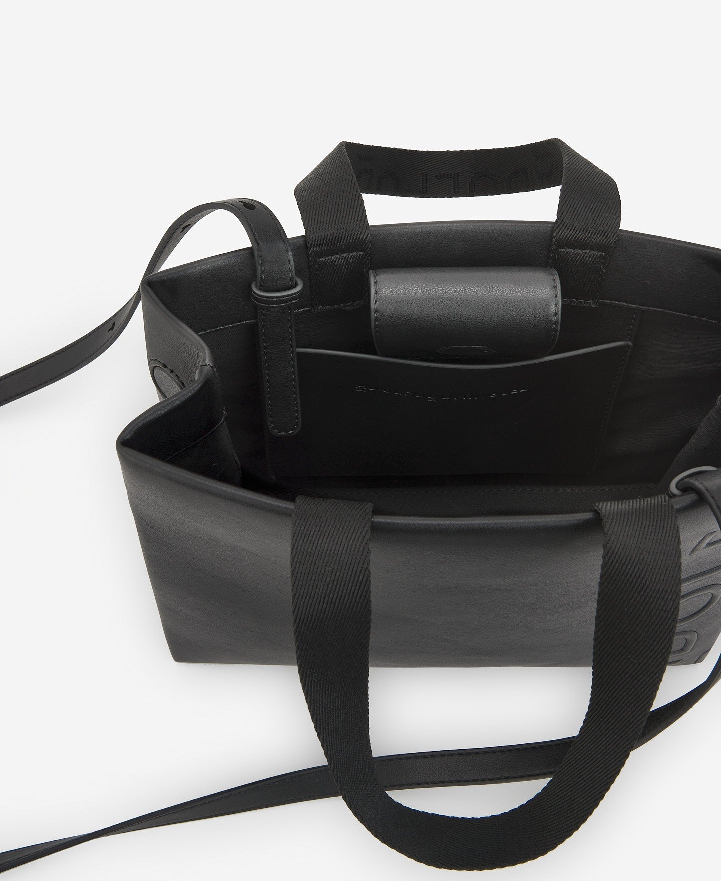 Medium Black Shopper Bag For Women