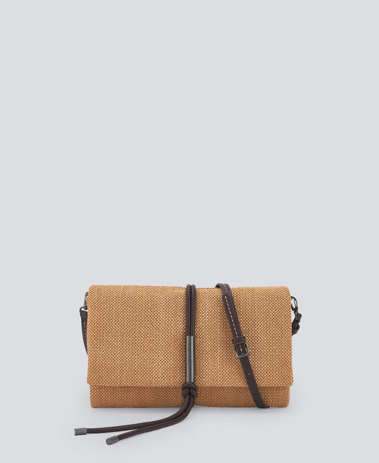 Orange Recycled Braided Bag