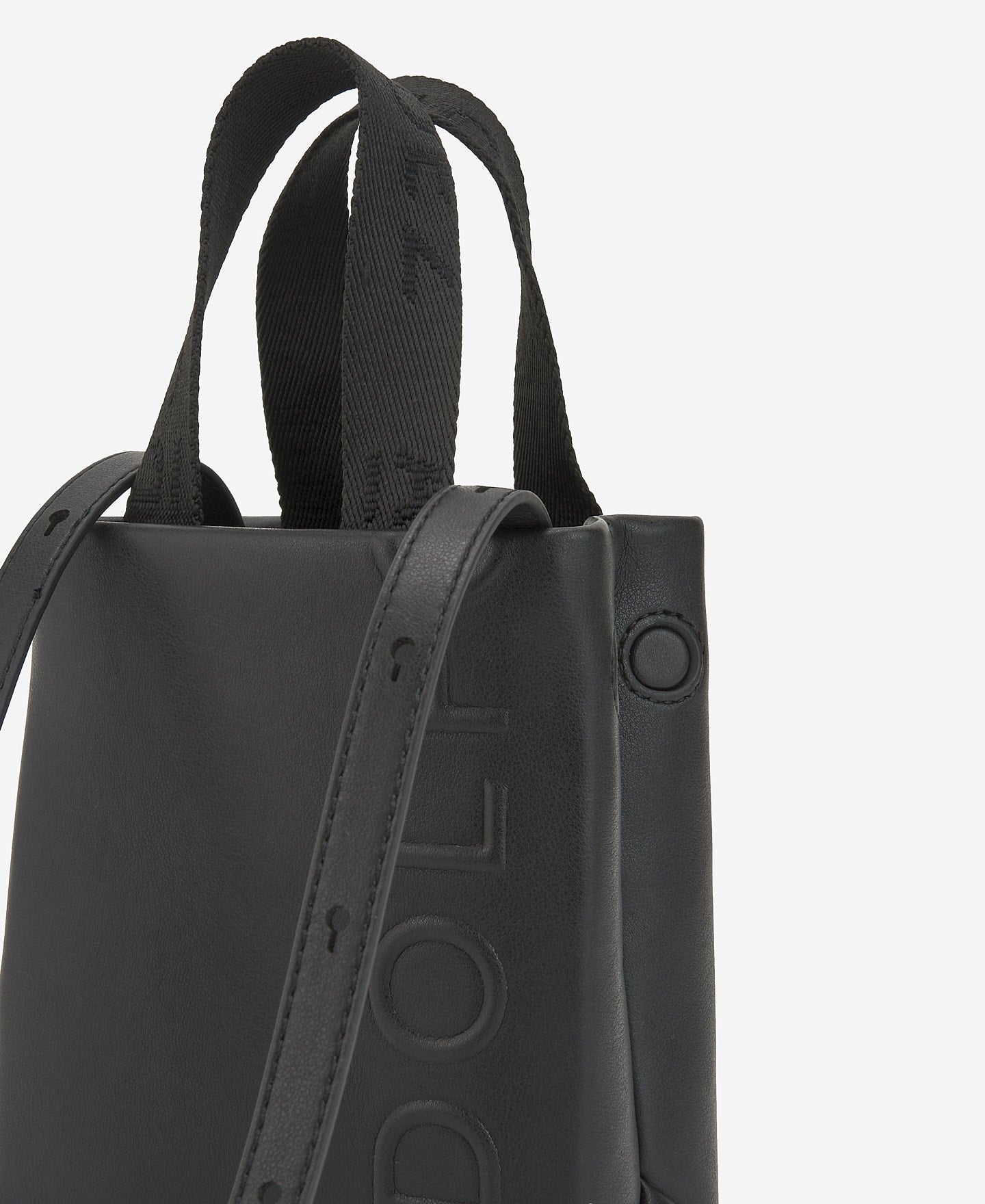 Small Black Shopper Bag For Women