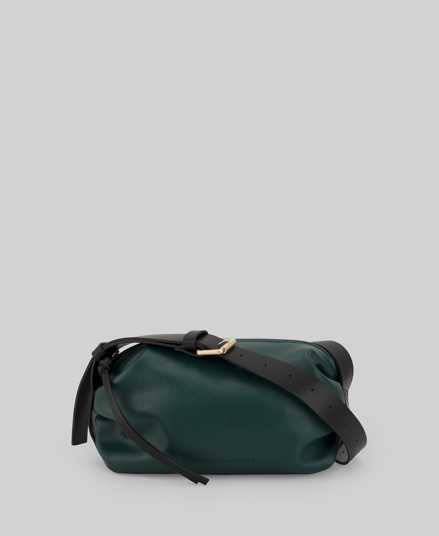 Non-Leather medium Doce bag woman in dark green