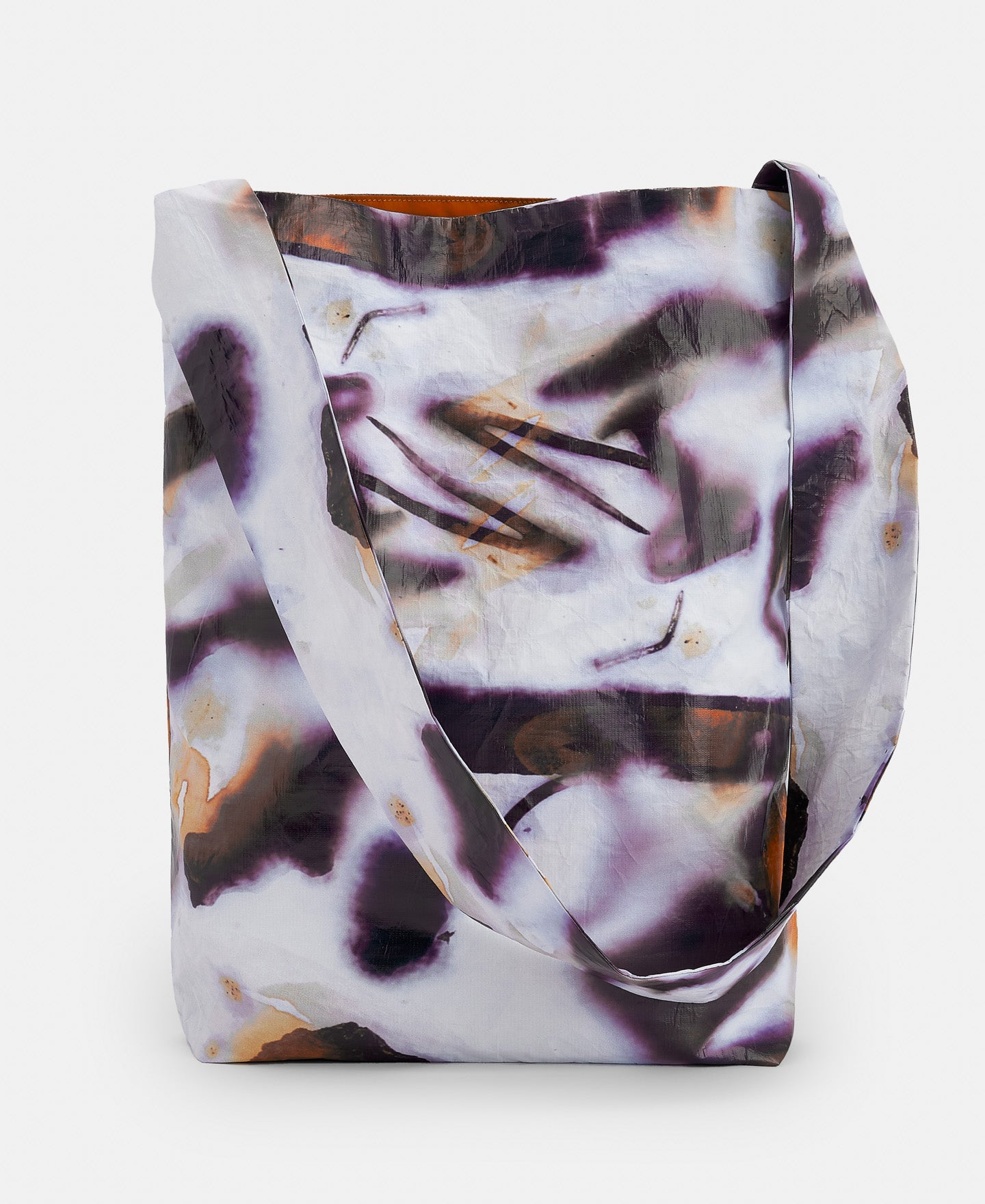 Multicolor Recycled Material Shoulder Bag