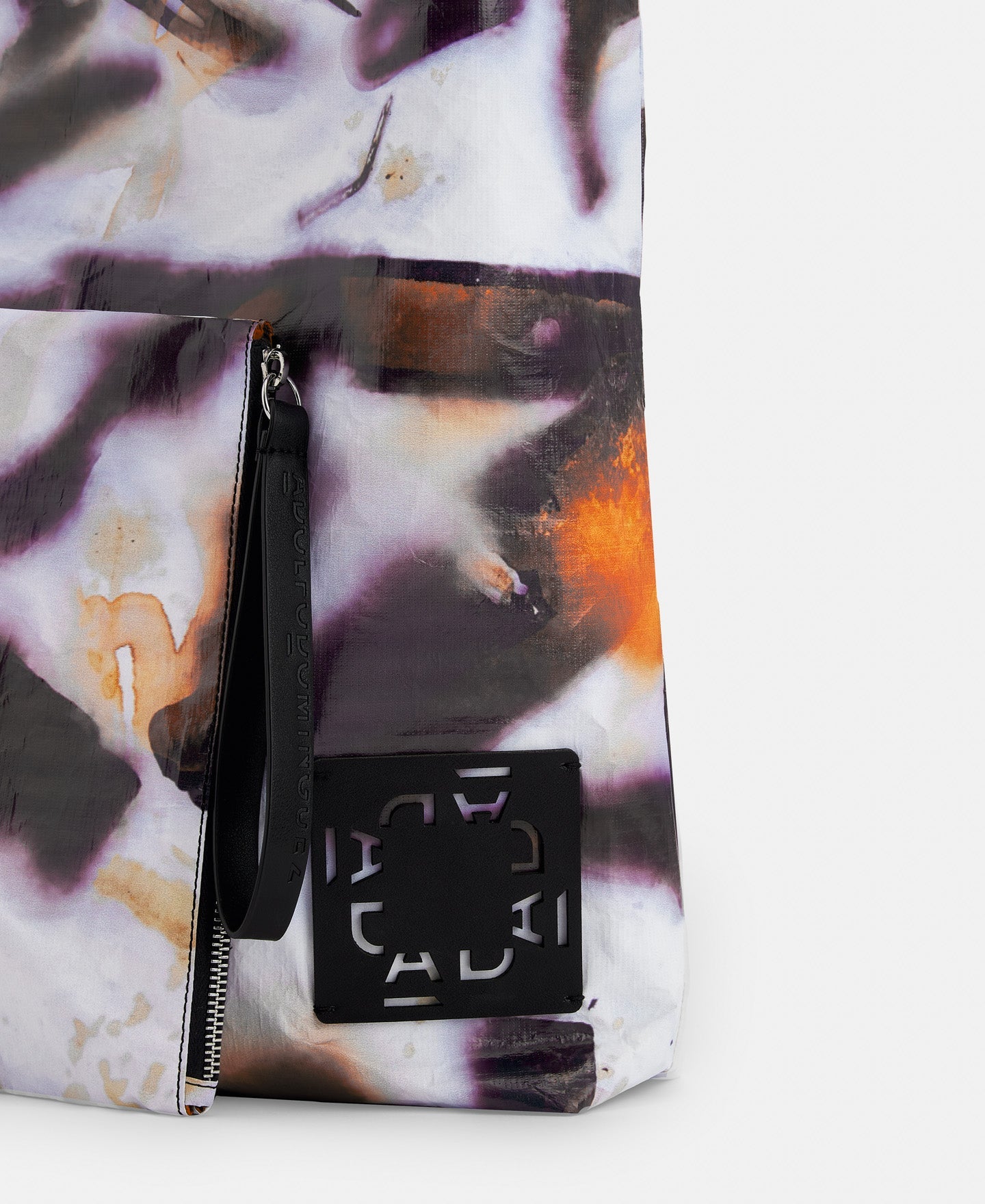 Multicolor Recycled Material Shoulder Bag