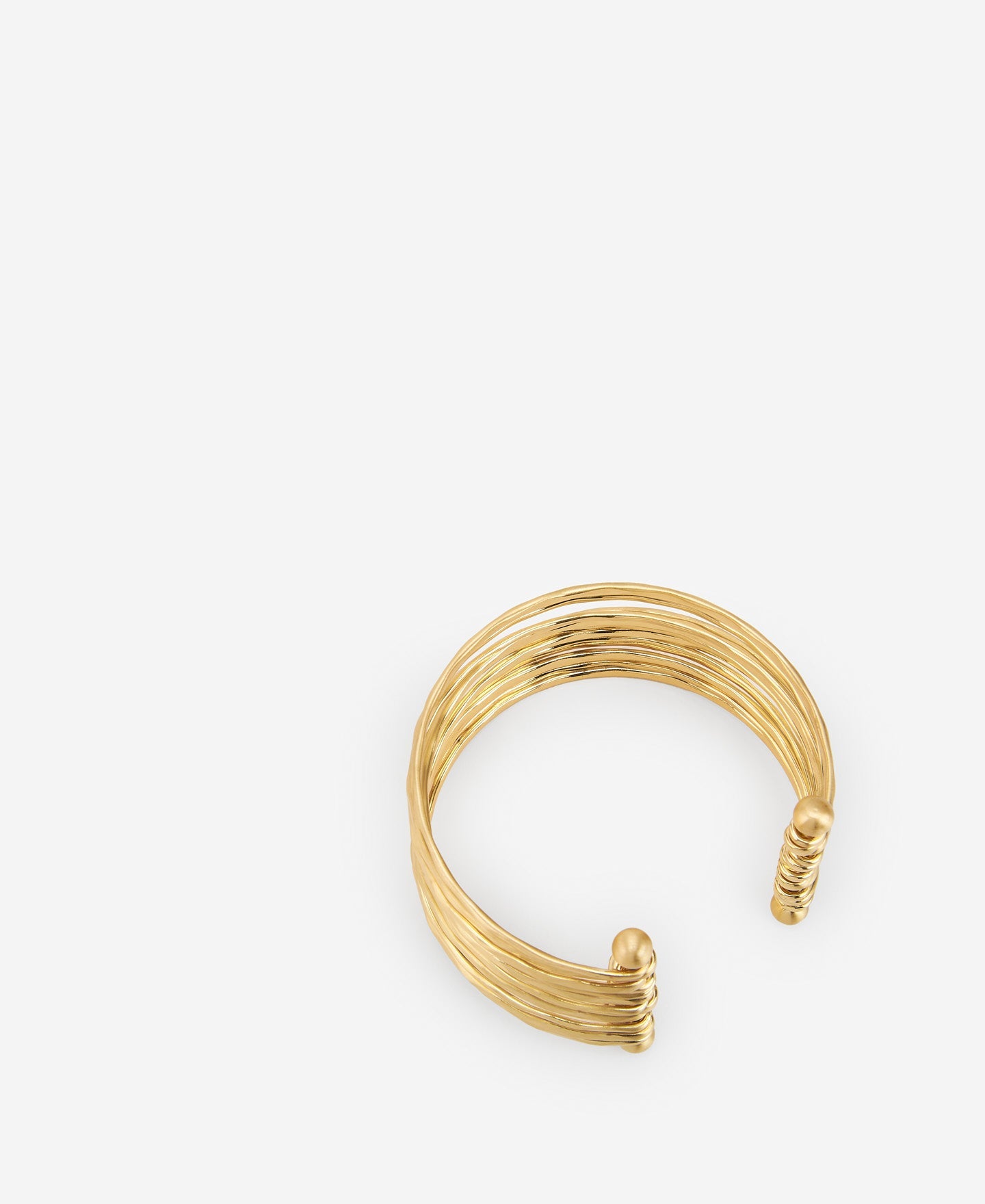 Metalic Hammered Motif Bracelet