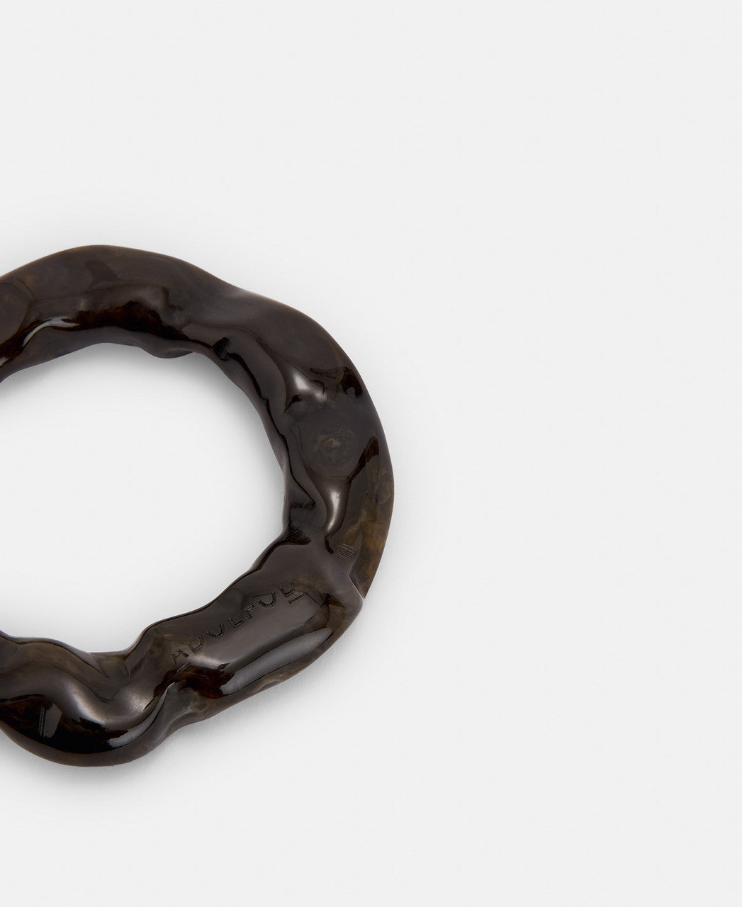 Taupe Volumetric Resin Bracelet