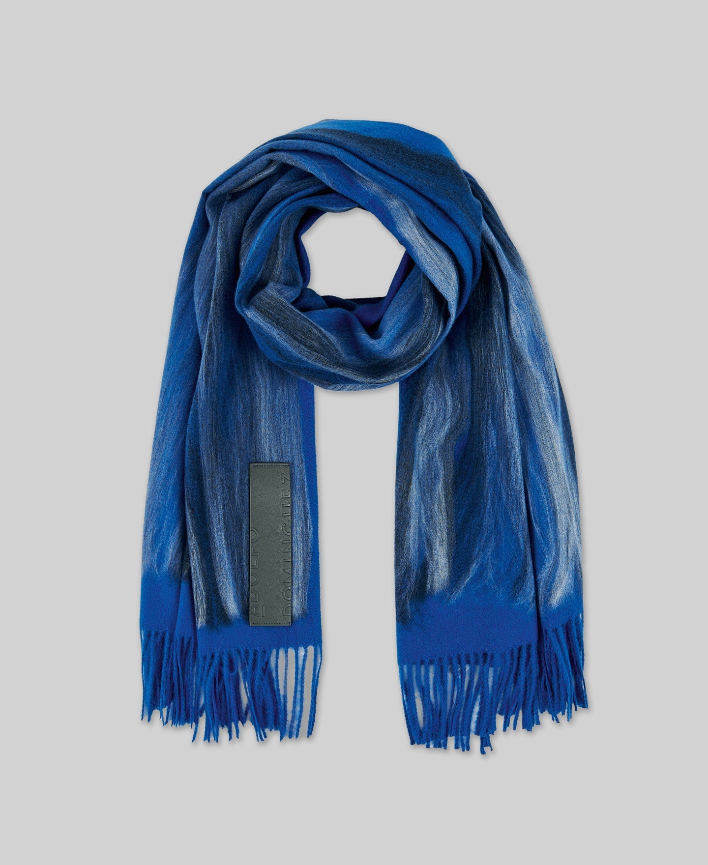 Felted Scarf in Blue