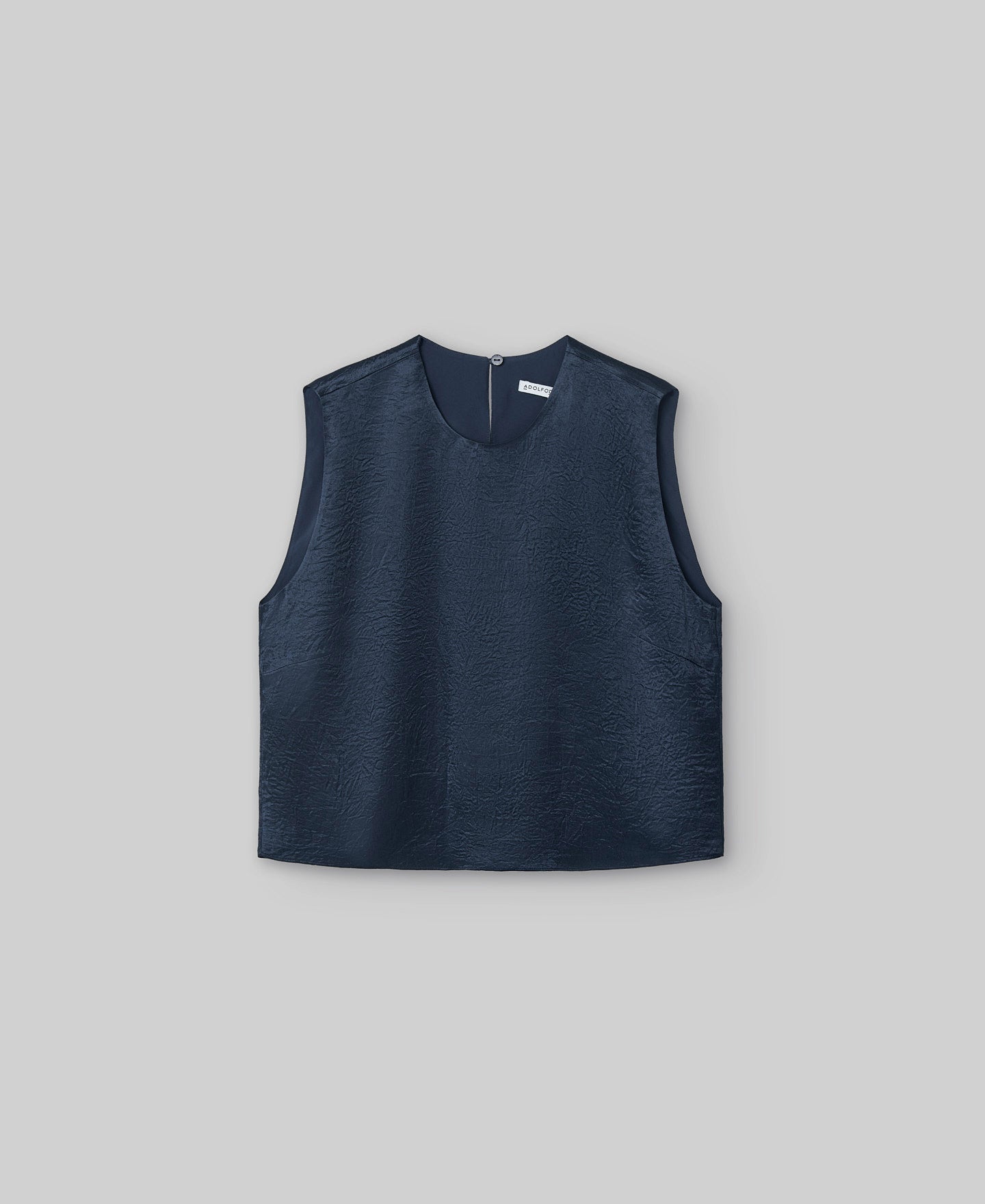 Navy Blue Sleeveless Top