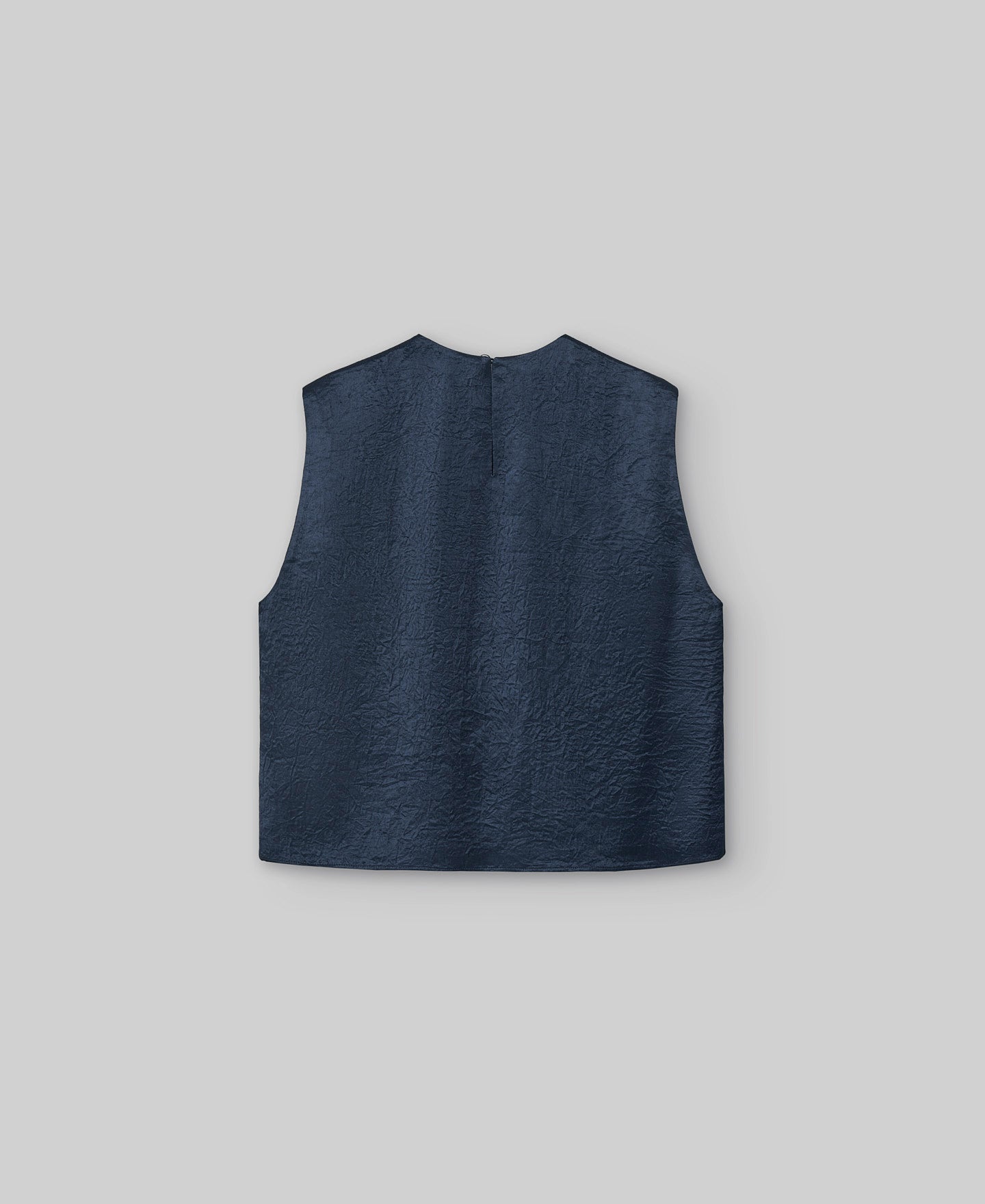 Navy Blue Sleeveless Top