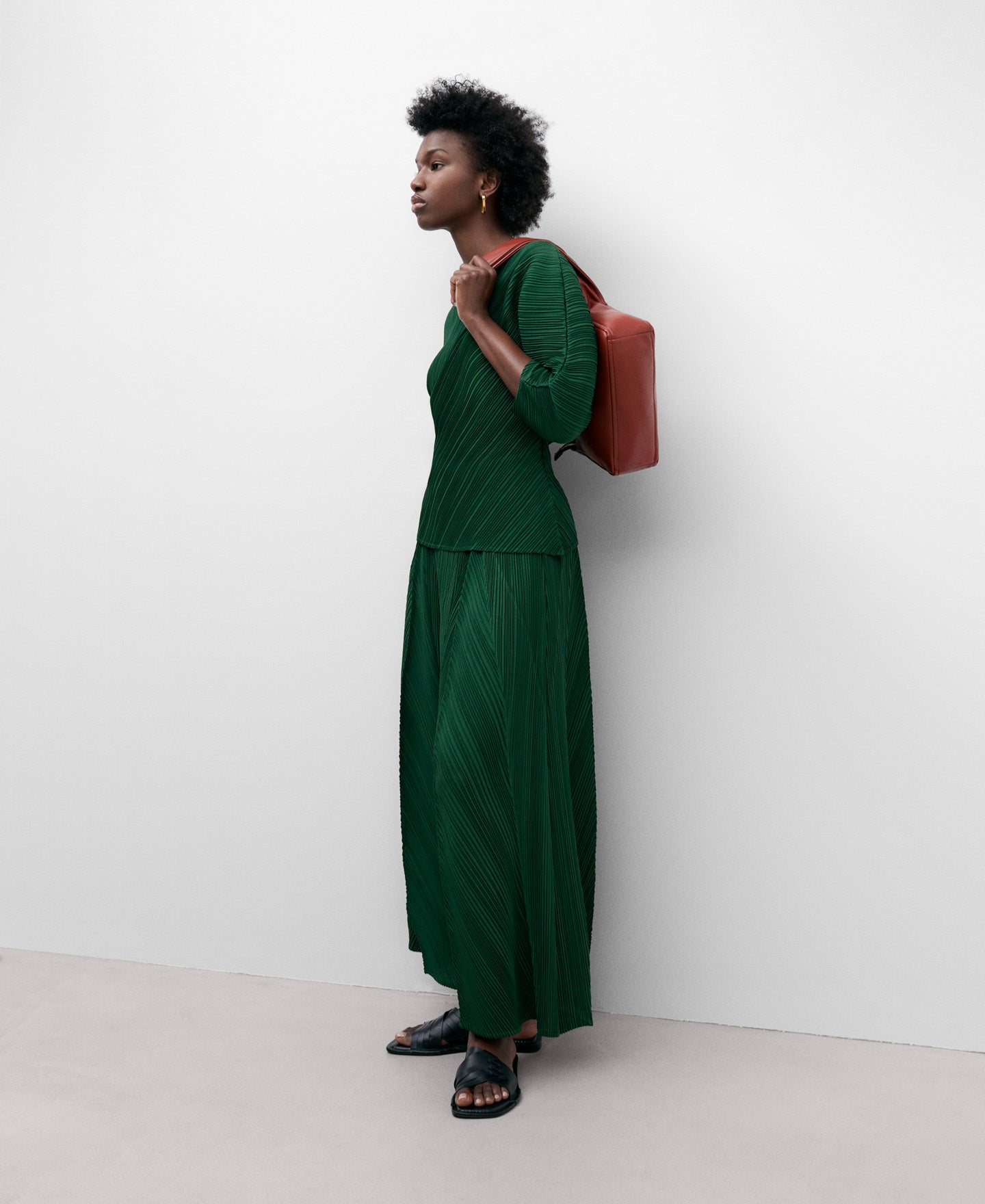 Asymmetrical Crinkle Top