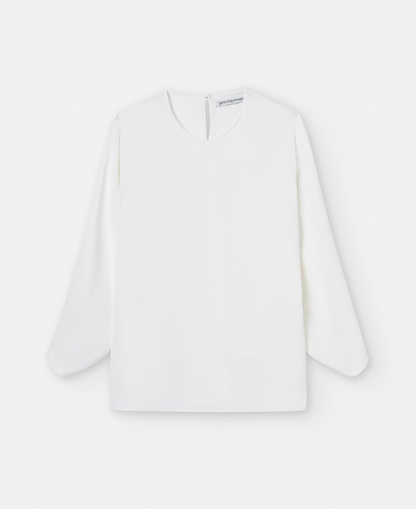 Ecru Crew Neck Cocktail Shirt