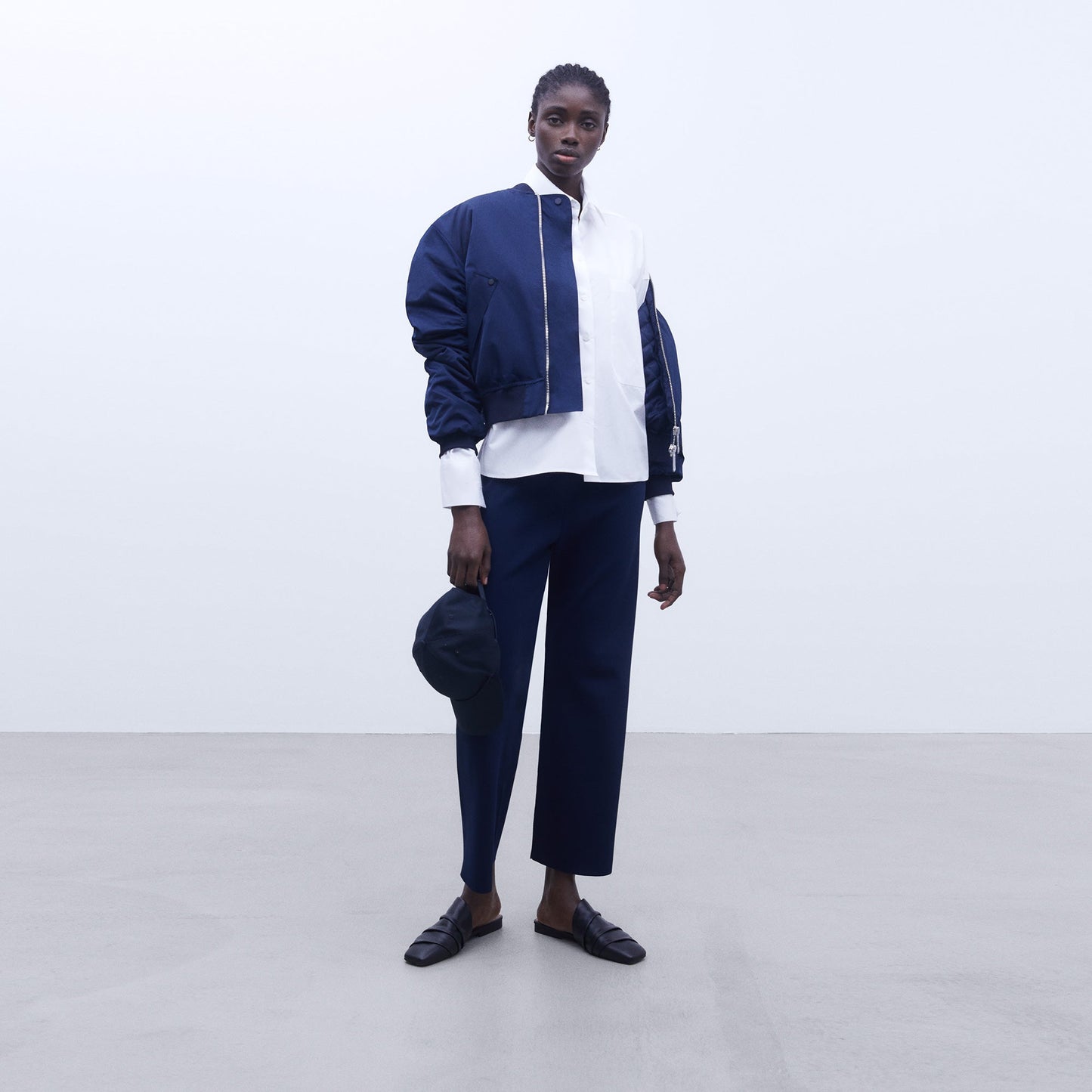 Oversize Cotton Shirt - White