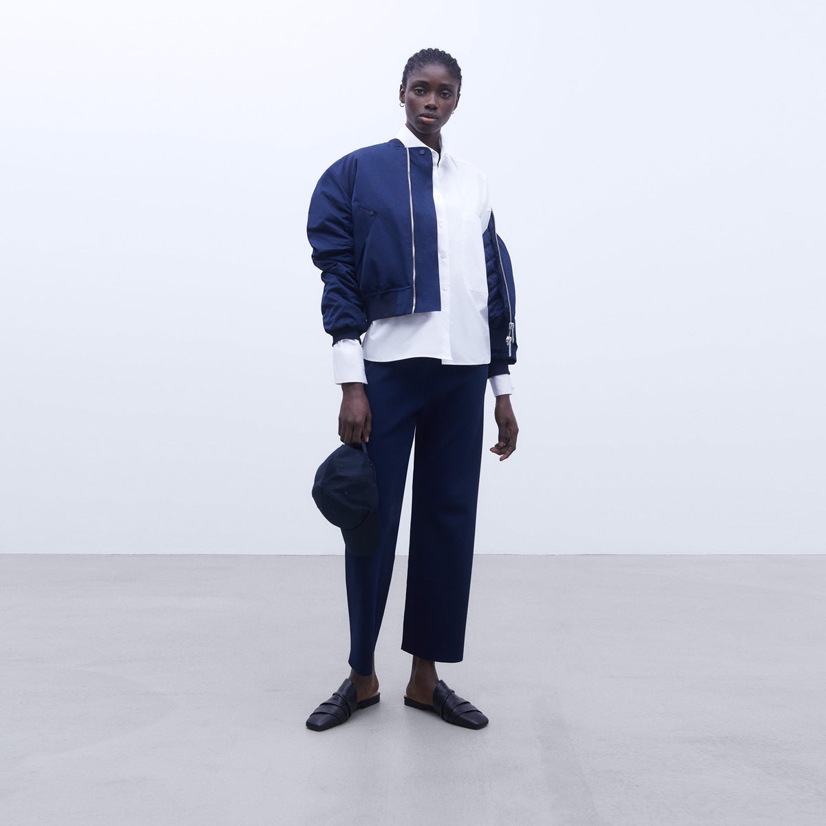 Oversize Cotton Shirt - White