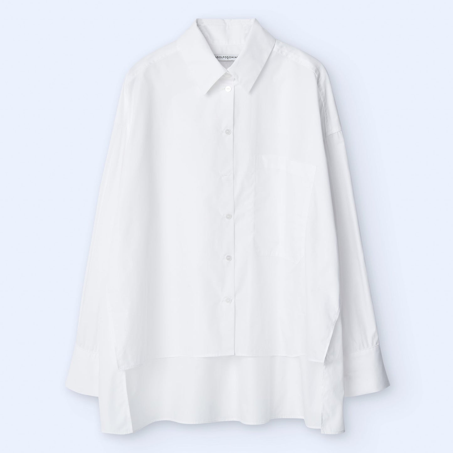 Oversize Cotton Shirt - White