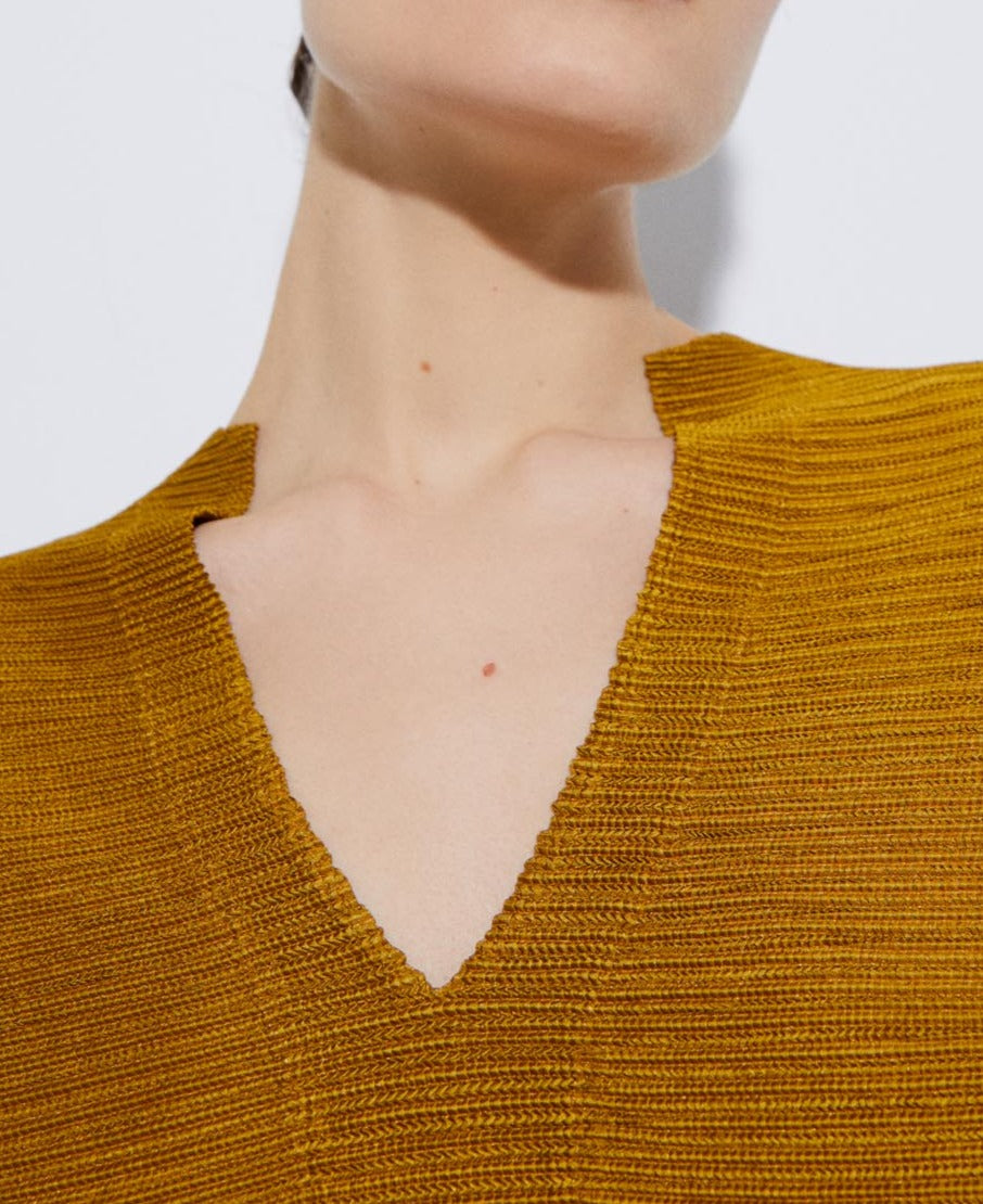 Pistachio Green Japanese Sleeve Crinkle Sweatshirt