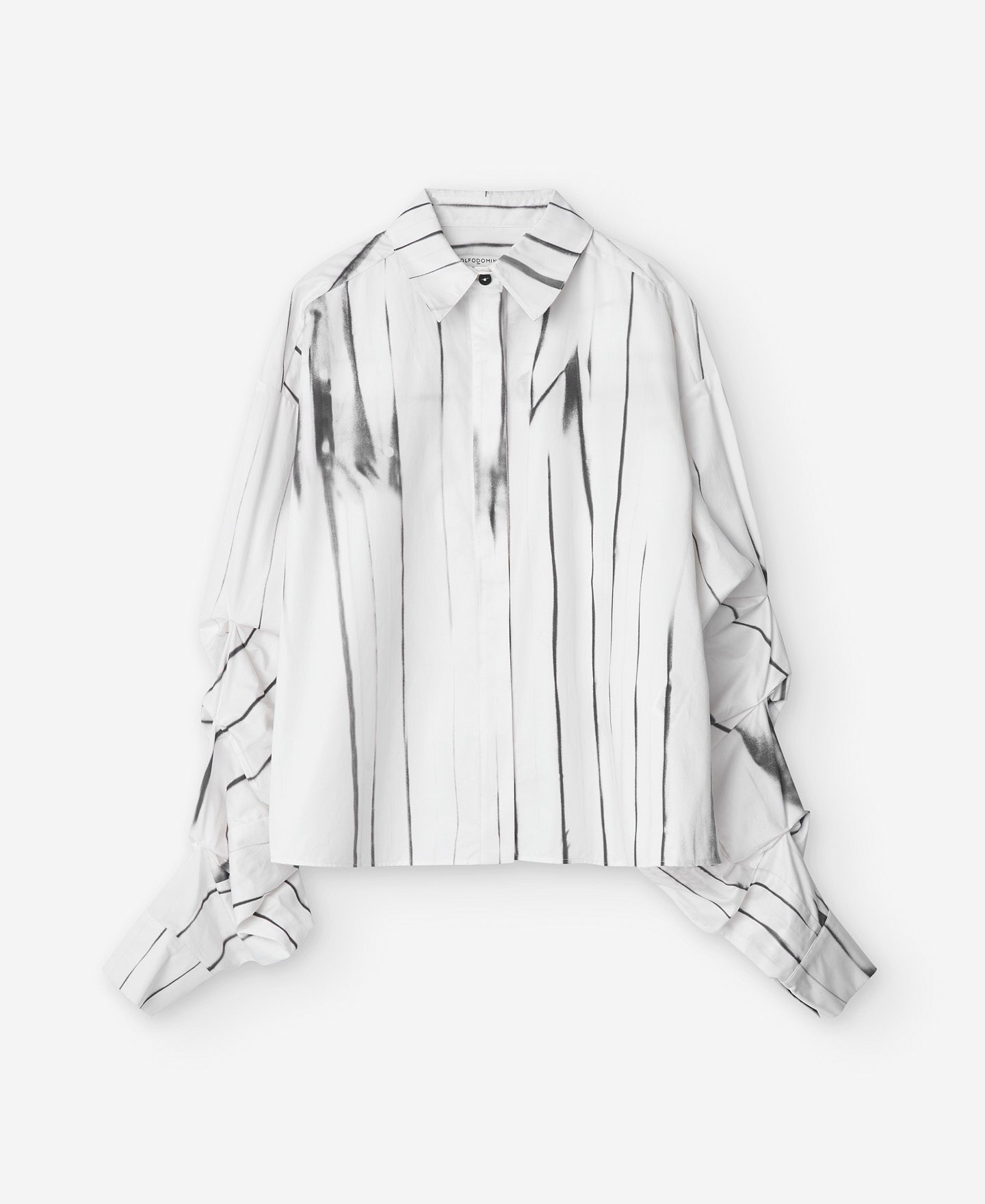 Printed Short Cotton Shirt For Women