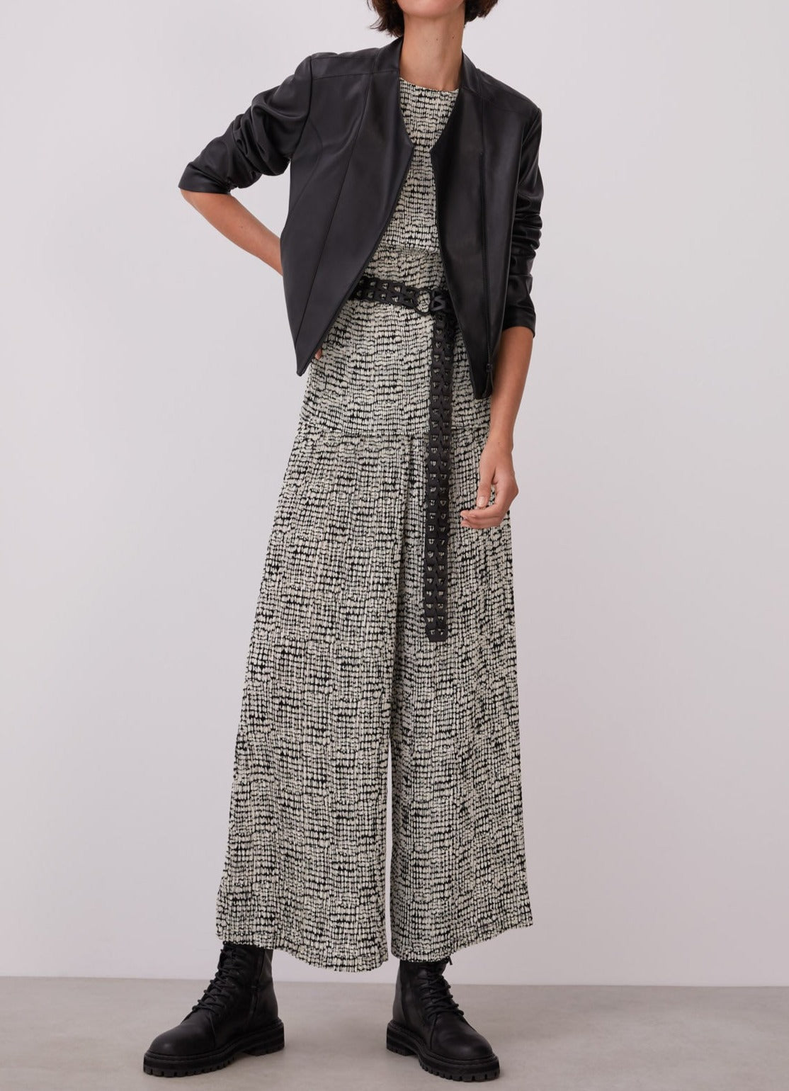 Crinkle Top With Print