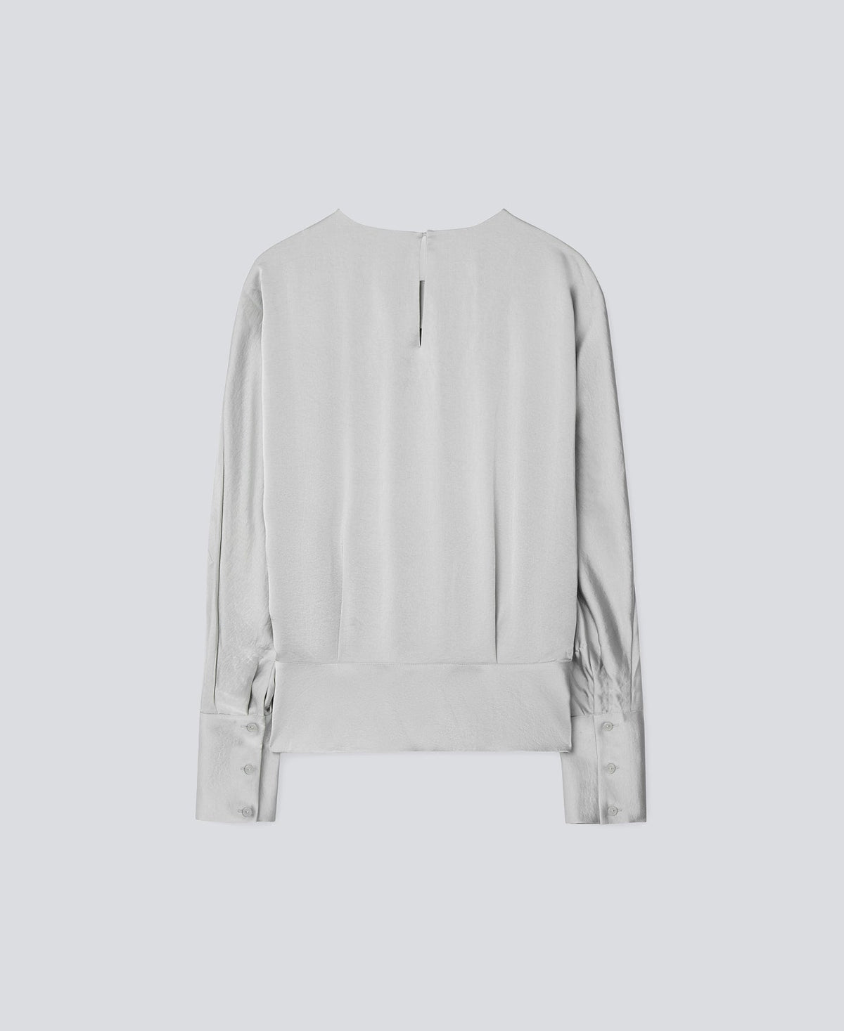 White Ruffled Collar Blouse For Women