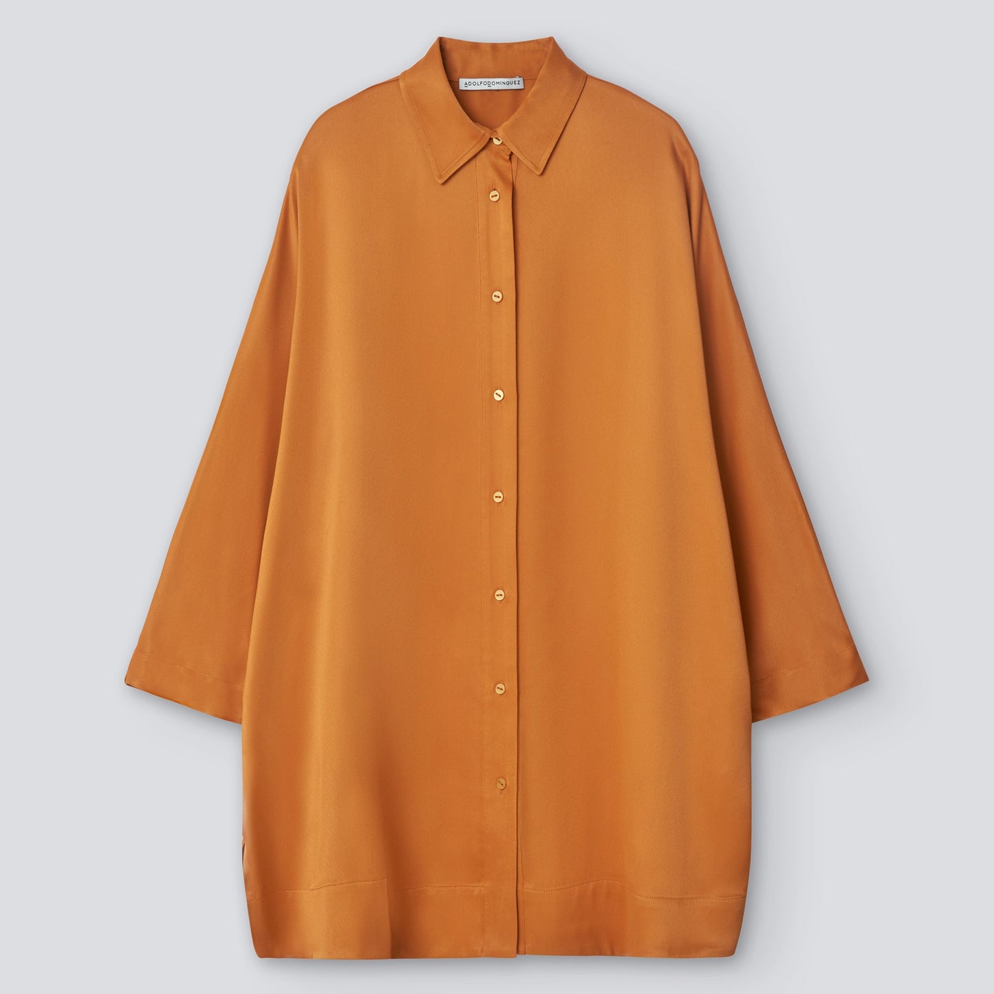 Dark Orange Orange Japanese Sleeve Shirt