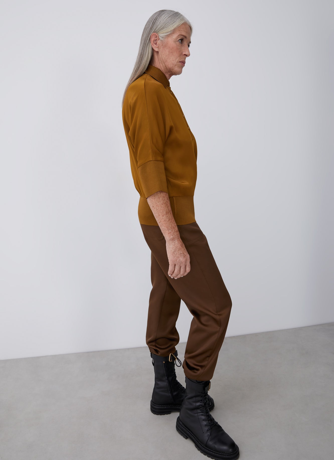 Green Viscose Polo Shirt