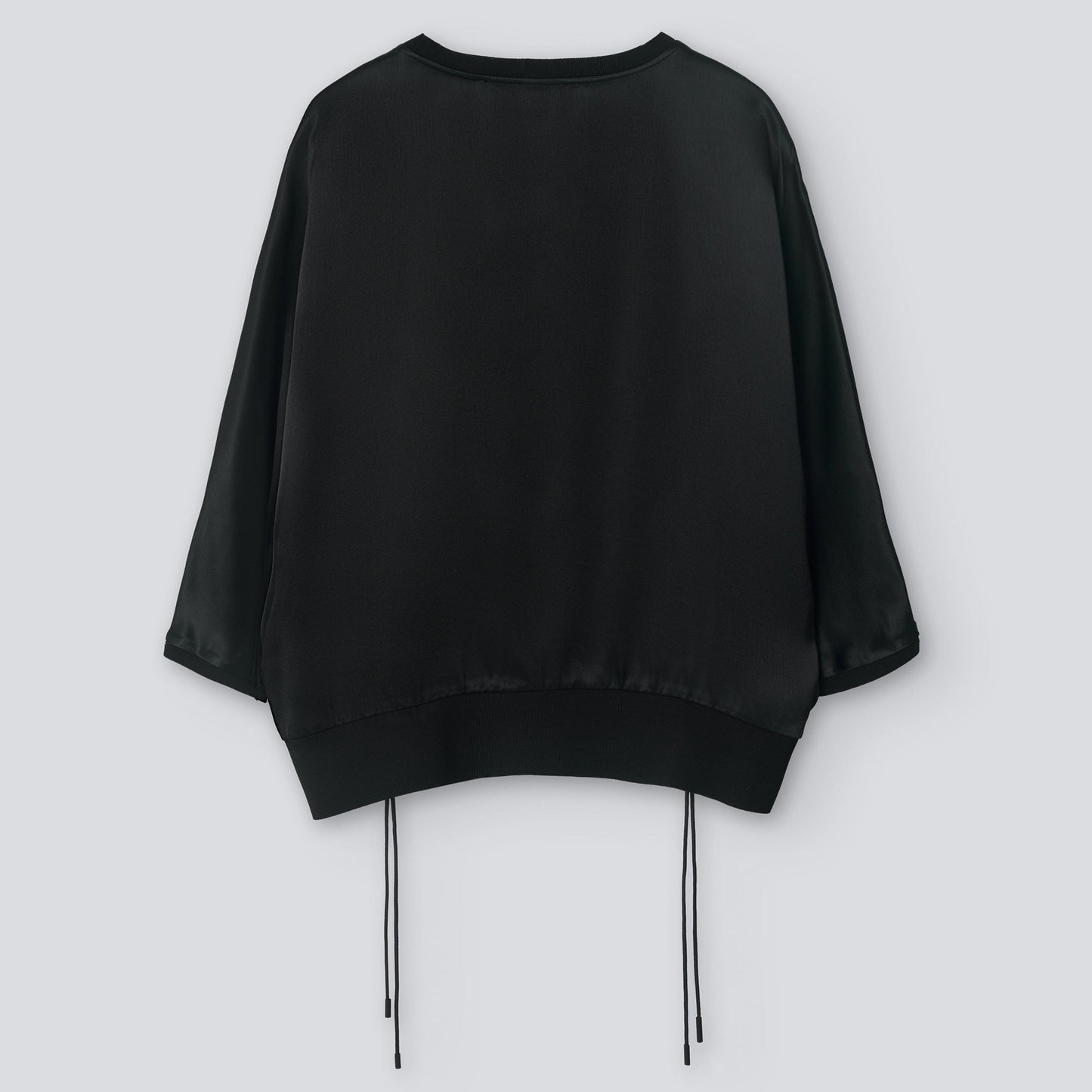 Black Fluid Blouse