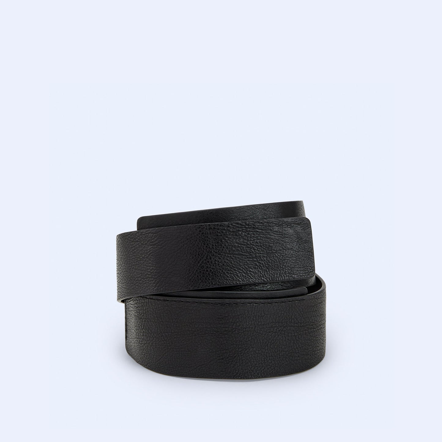 Luxury Black Leather Sash