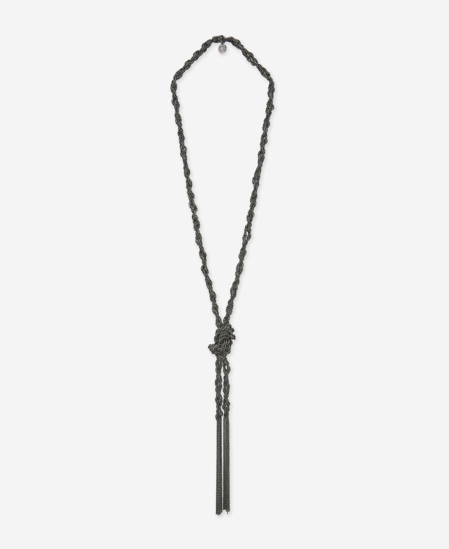 Knotted Metal Necklace