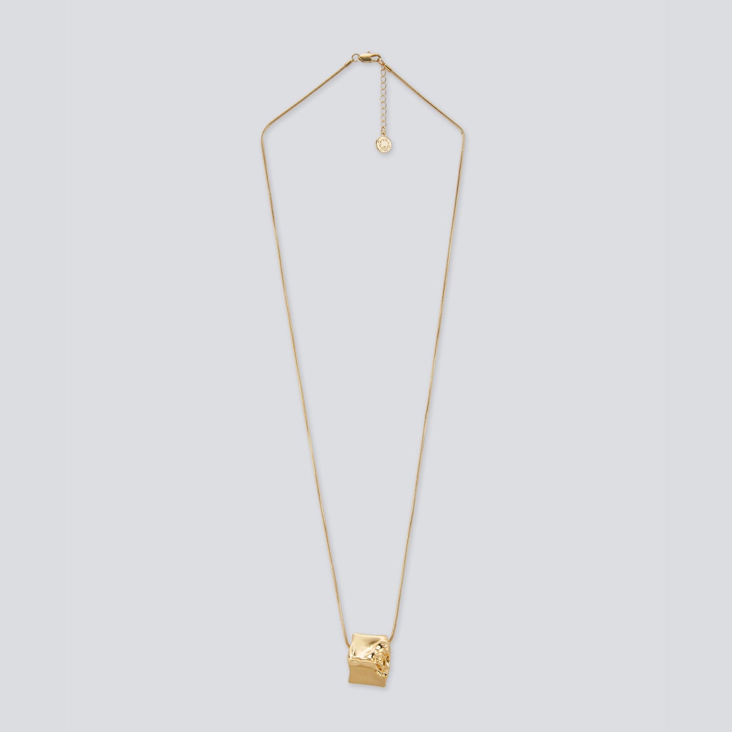 Gold Dices Motif Necklace