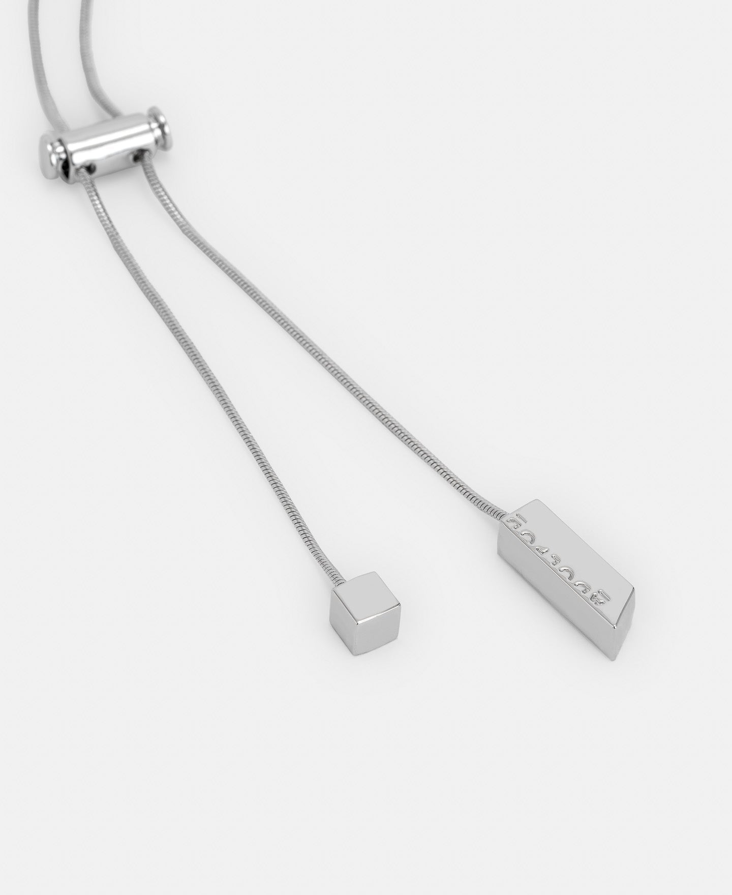Silver Zinc Plaited Motif Pendant