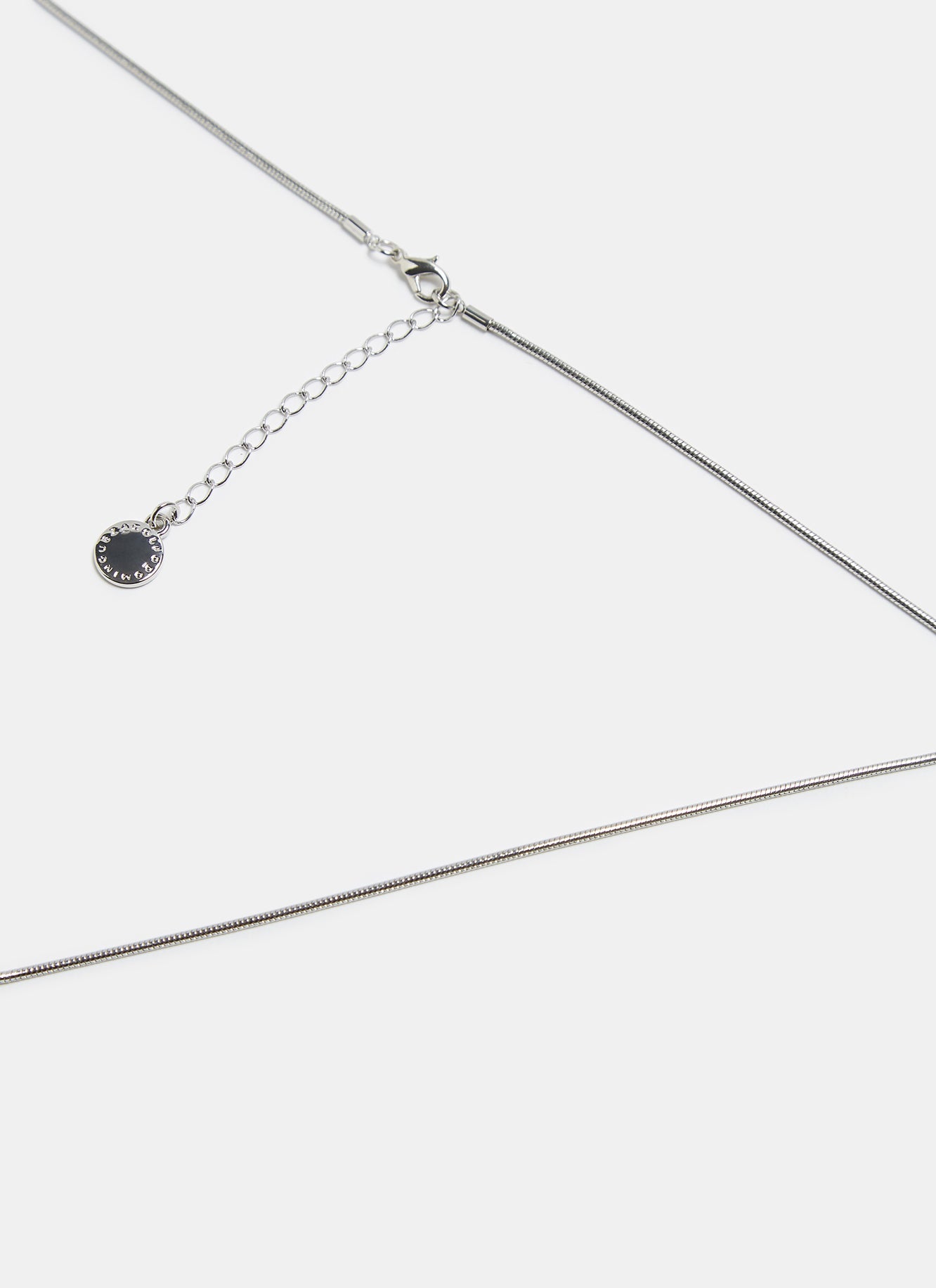 Short Necklace With Spherical Pen