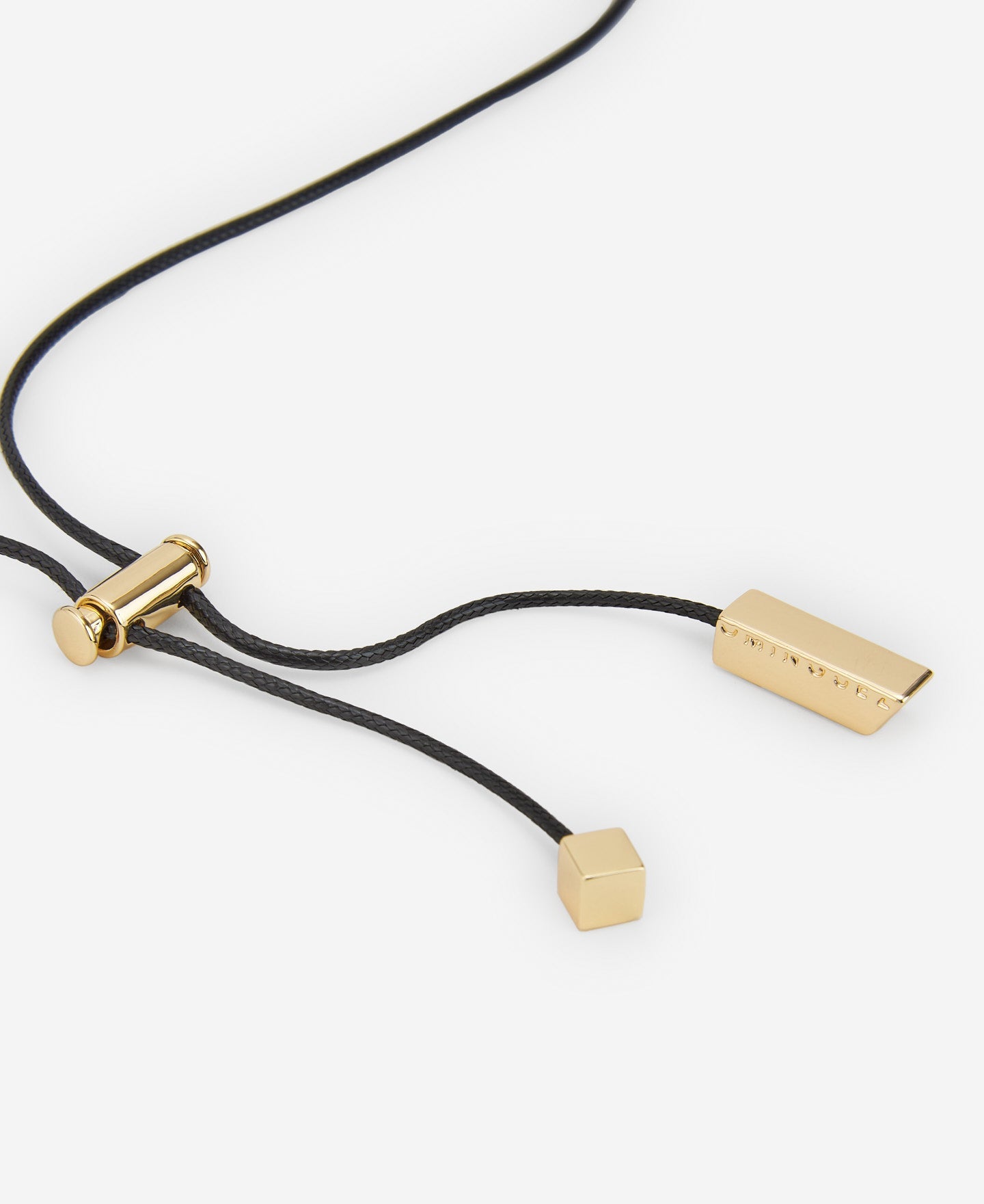 Garza Motif Pendant In Zinc And Cotton