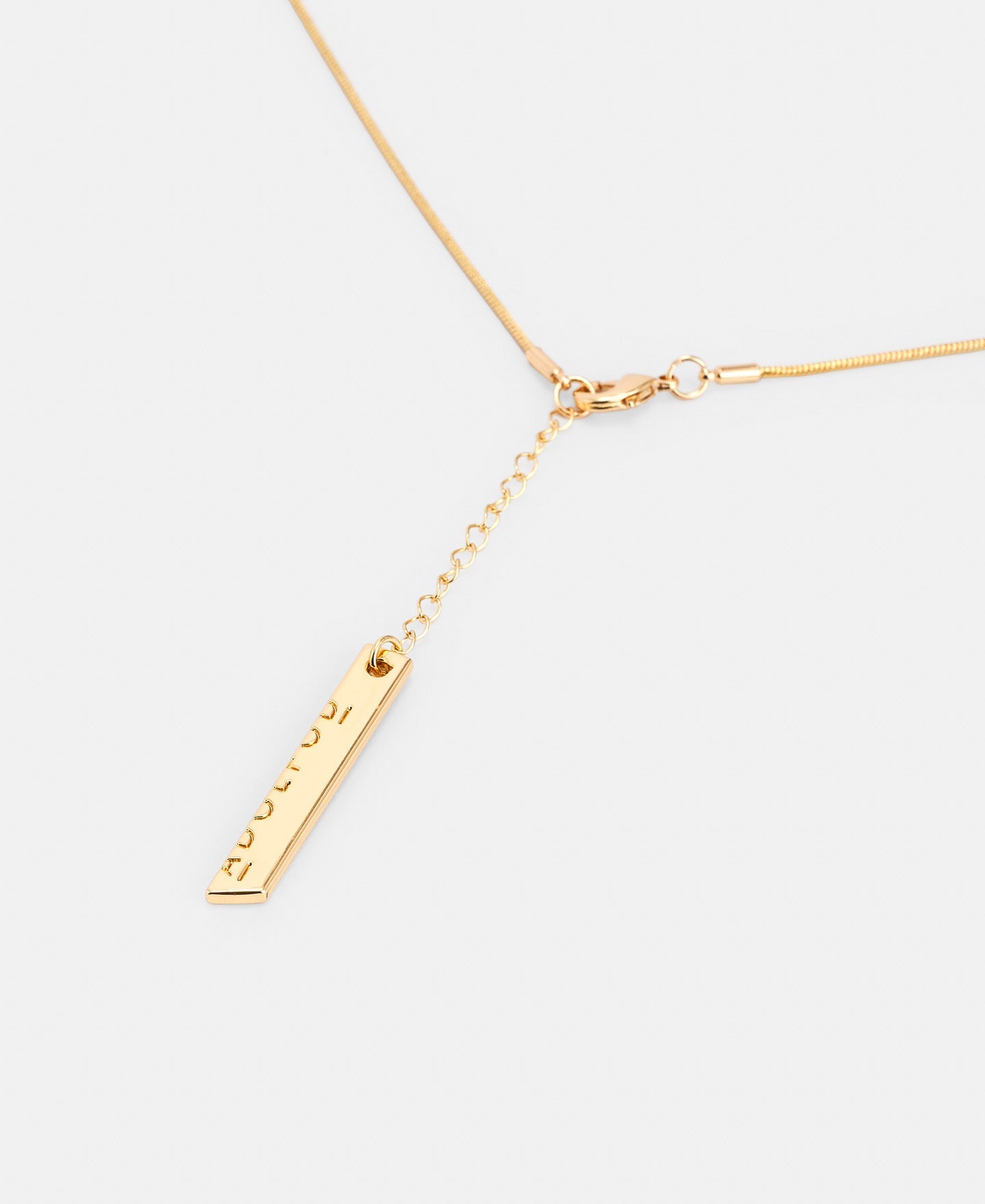 Gold Zinc And Brass Leaf Pendant