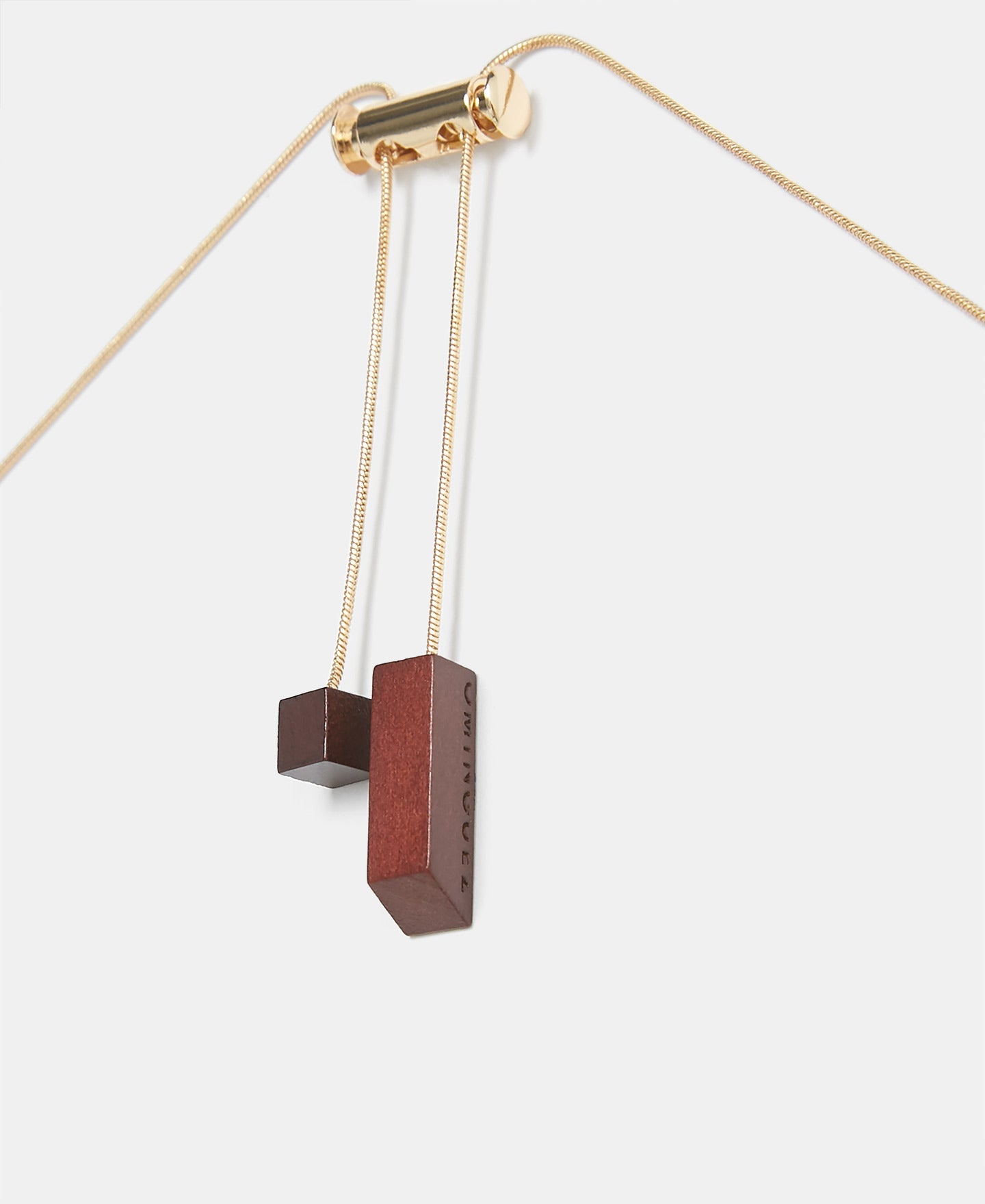 Gold Empty Symbol Pendant