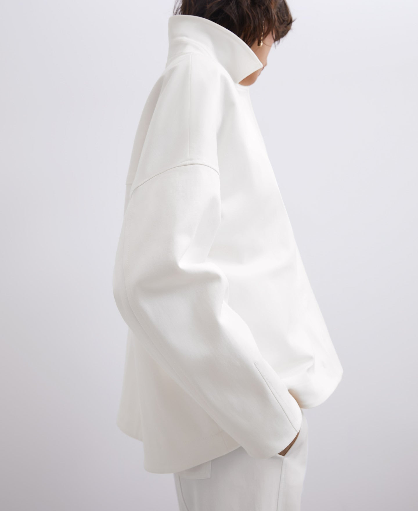 Ecru Cotton Inner Jacket
