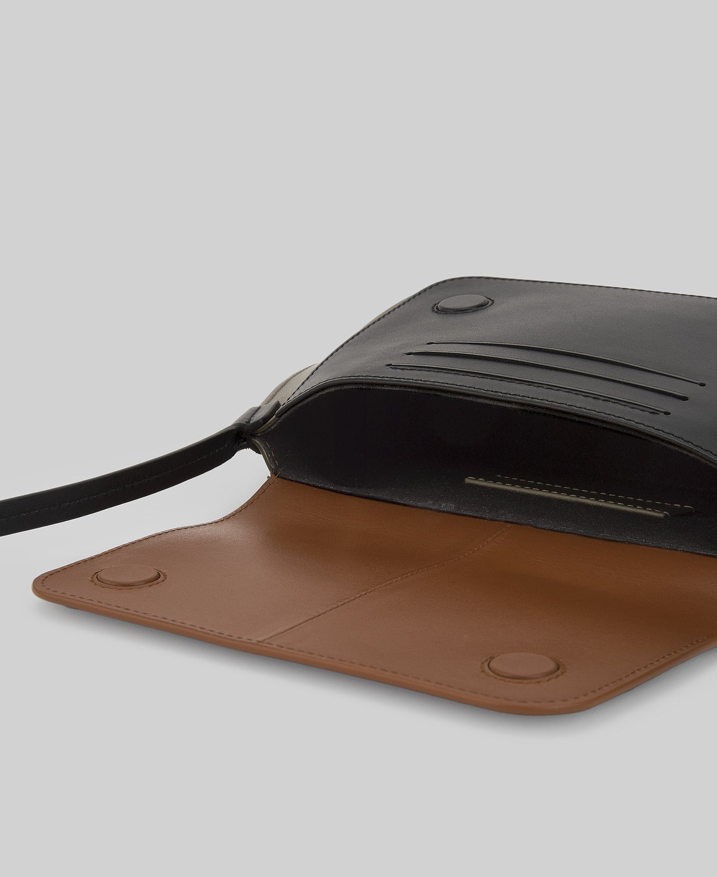 Leather tricolor mini bag woman in multicolor3