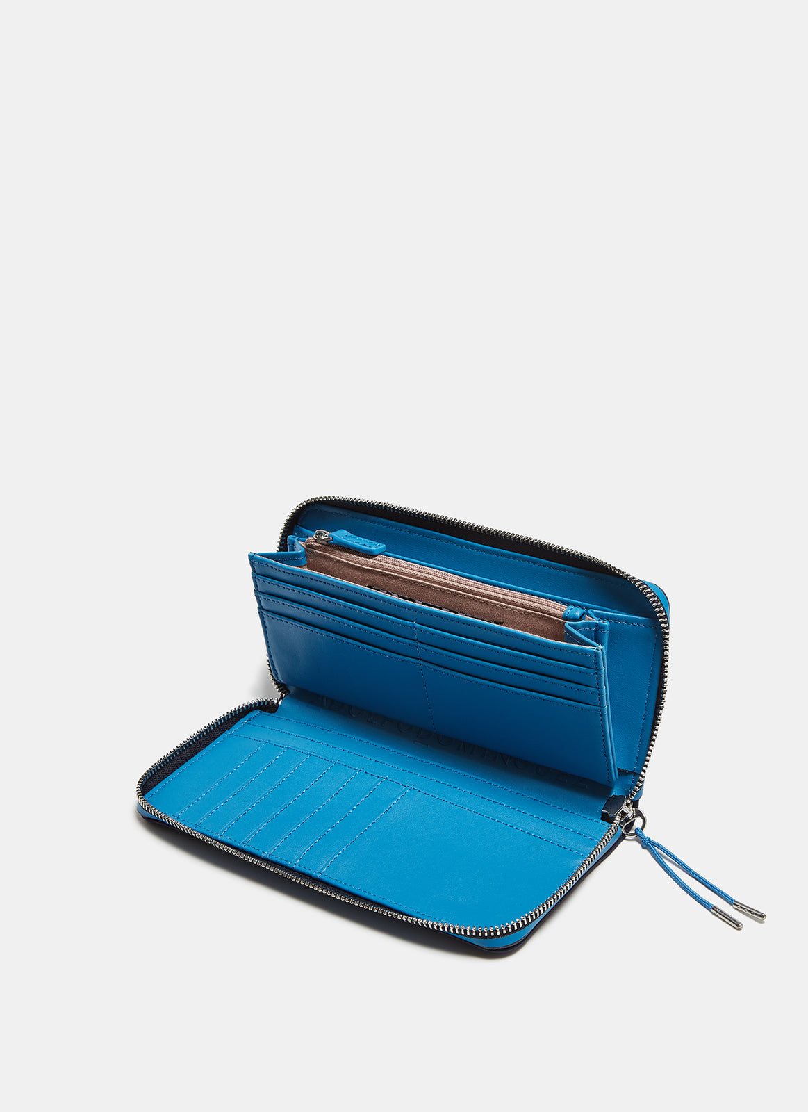 Blue Technical Nylon Rectangular Purse