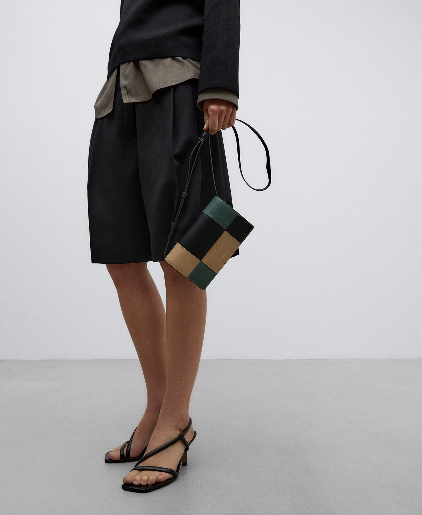 Multicolor Mini Braided Hobo Bag