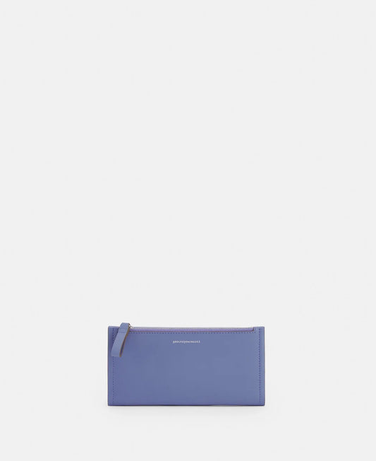Lilac Vachetta Leather Large Clip Wallet
