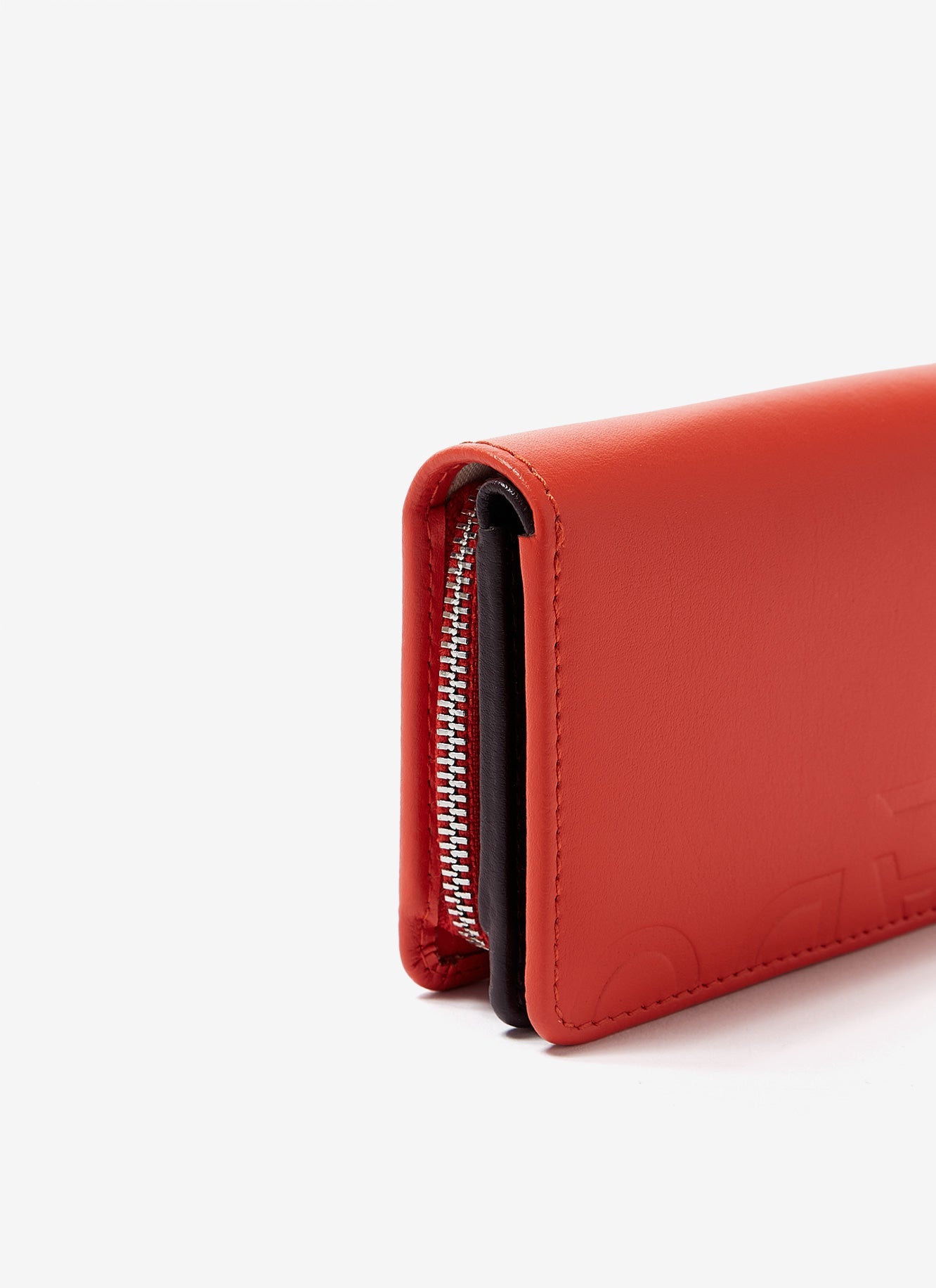 Orange Vachetta Leather Small Wallet